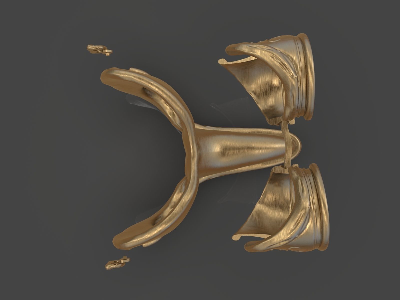 Steampunk Penguin Googles 3D print model_11