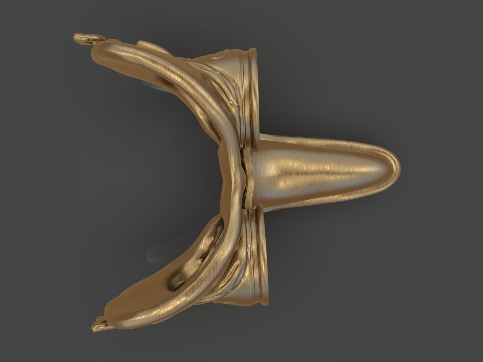 Steampunk Penguin Googles 3D print model_9