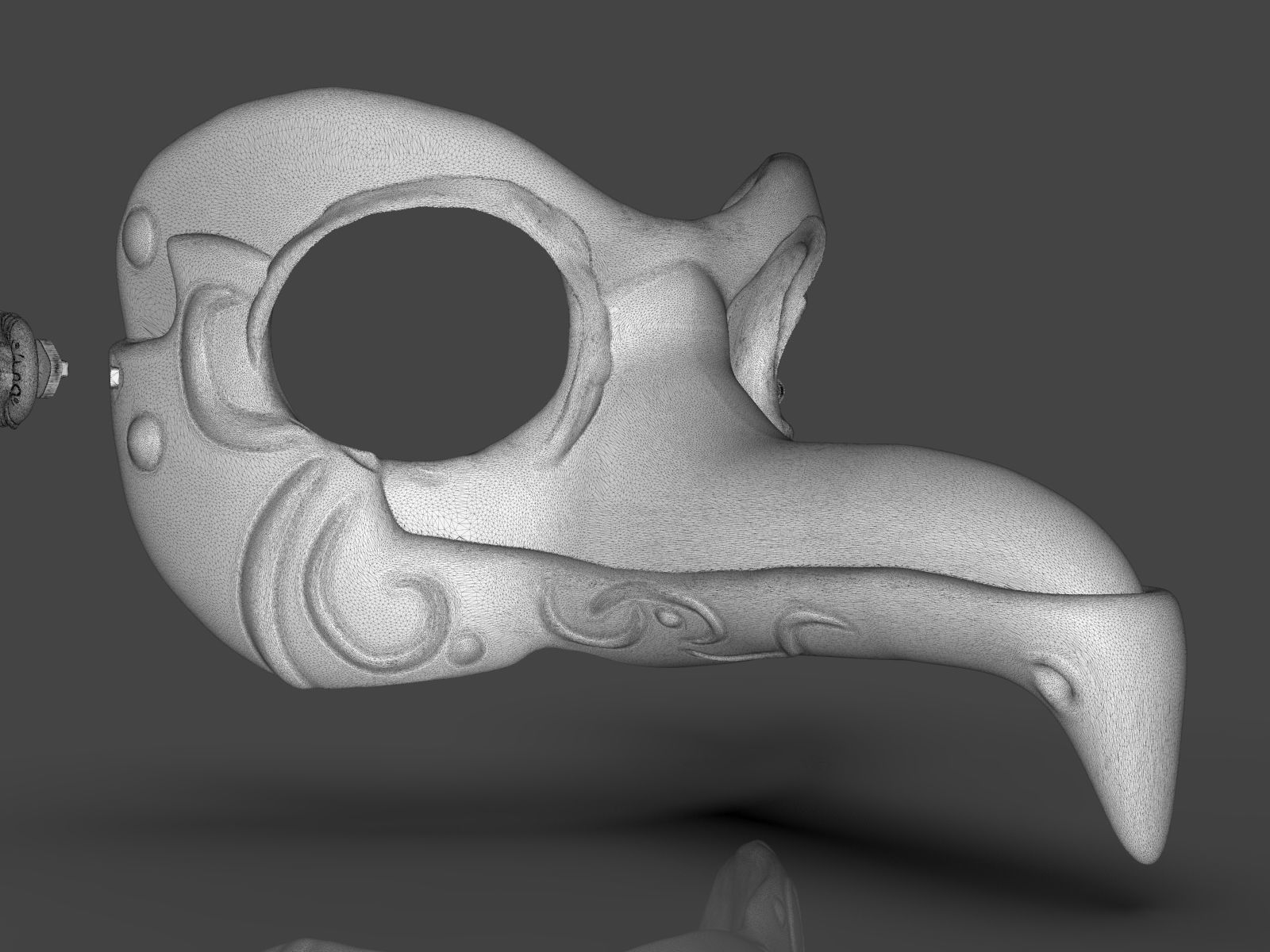 Steampunk Penguin Googles 3D print model_30