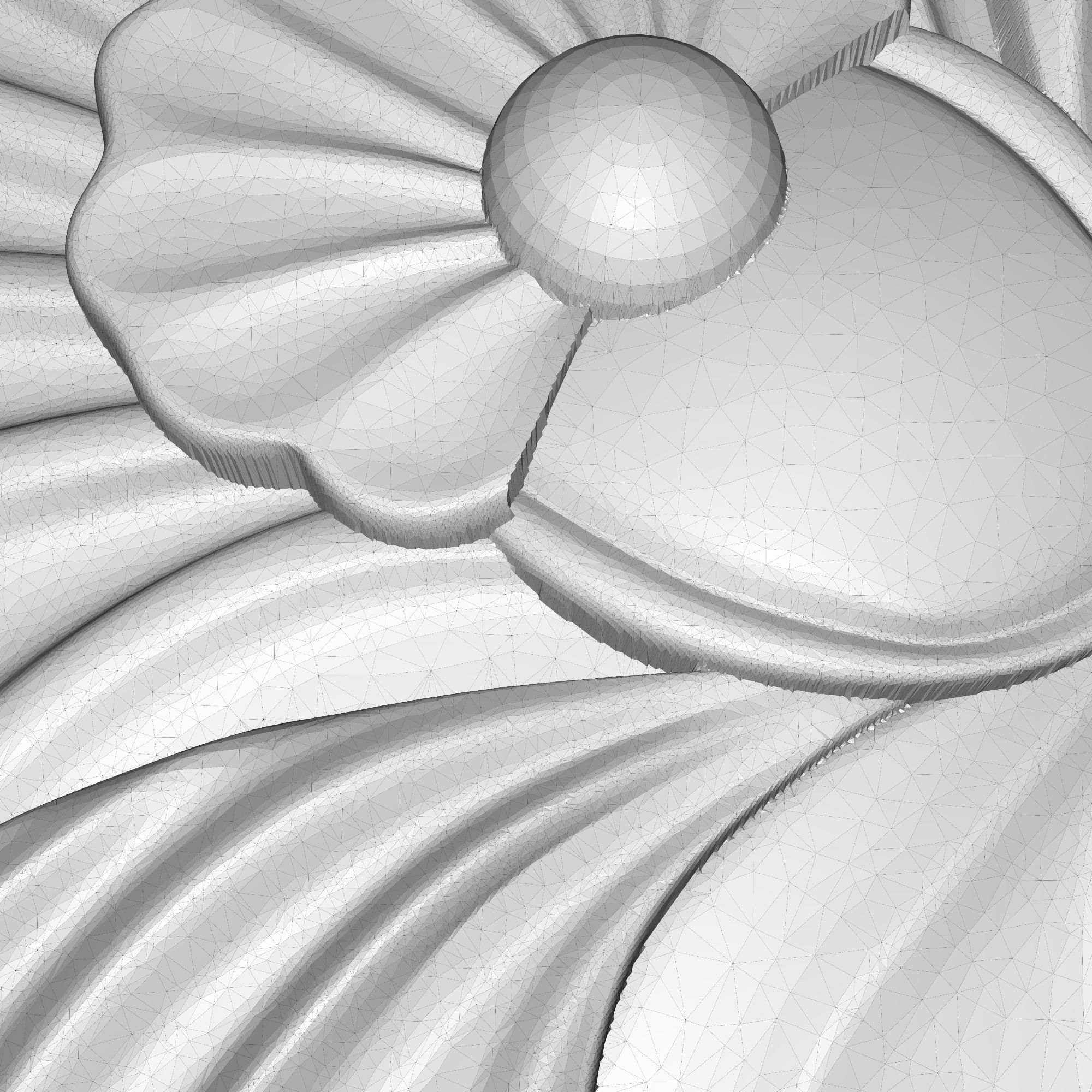 decorative pattern ready for 3D printing 3D model_10