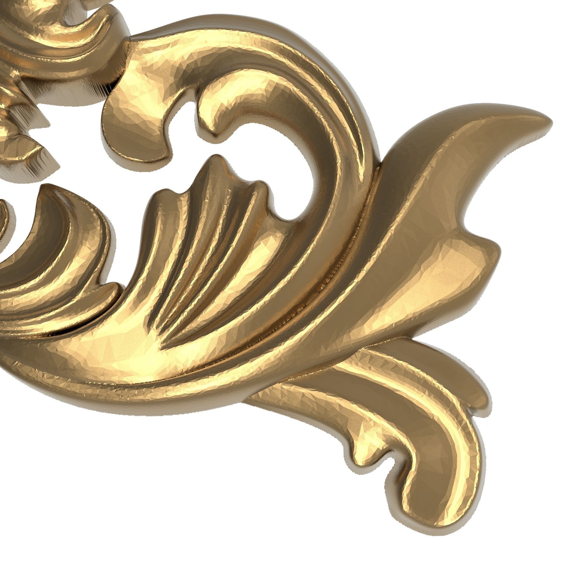 decorative pattern ready for 3D printing 3D model_8