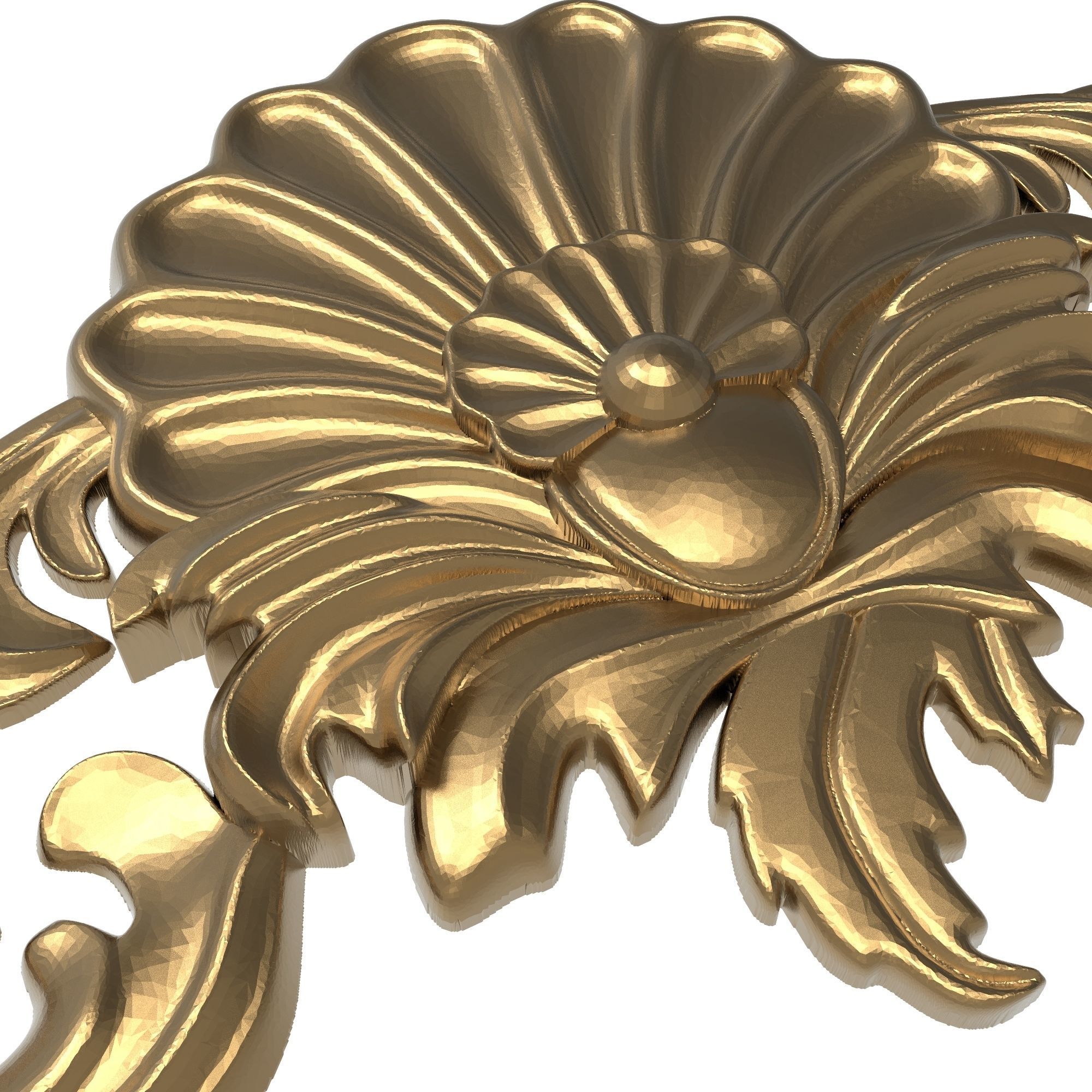 decorative pattern ready for 3D printing 3D model_3