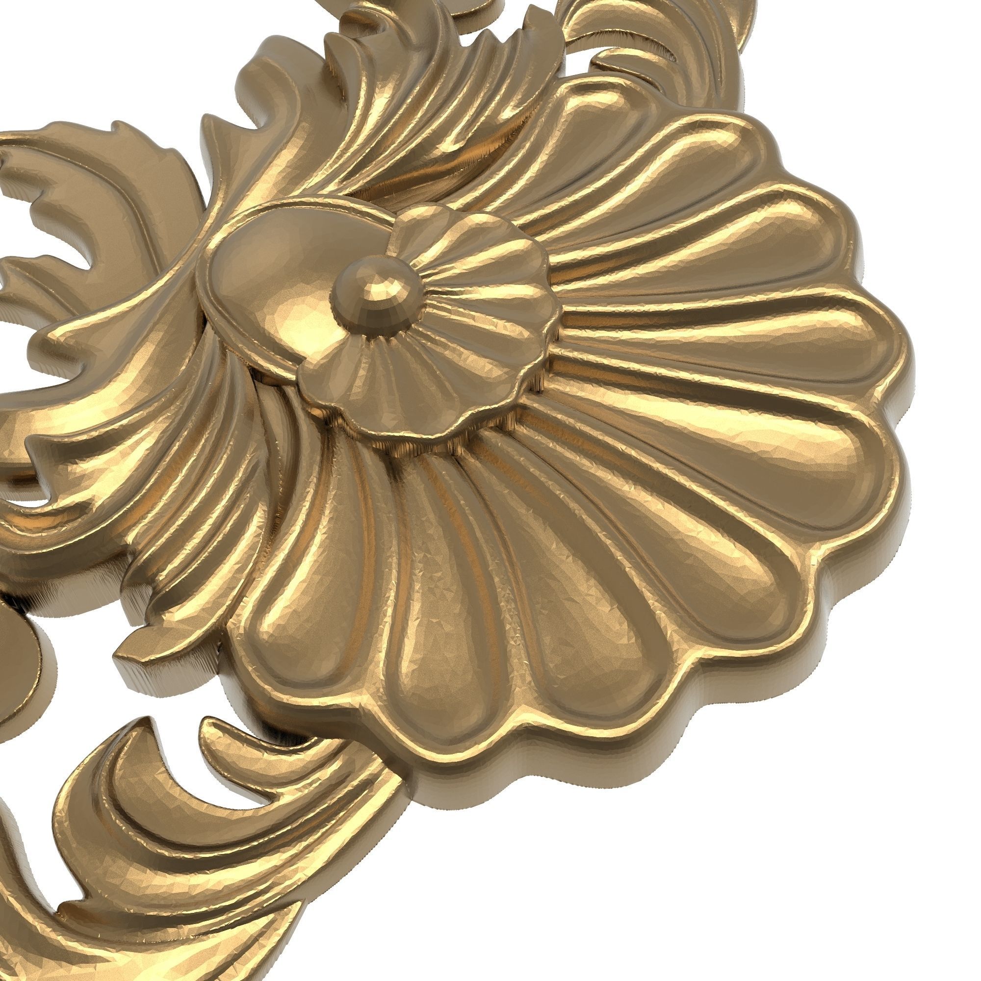 decorative pattern ready for 3D printing 3D model_5