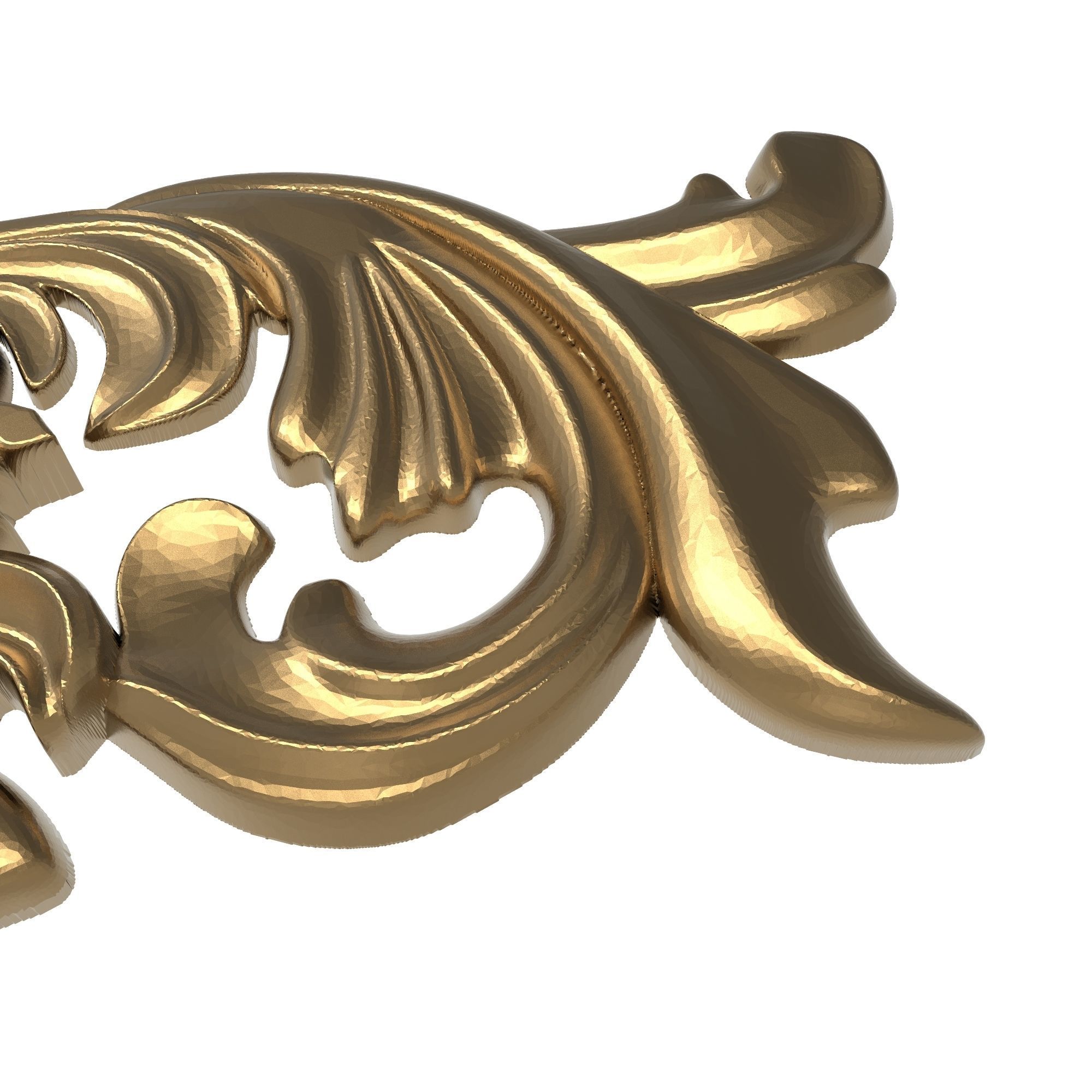 decorative pattern ready for 3D printing 3D model_4