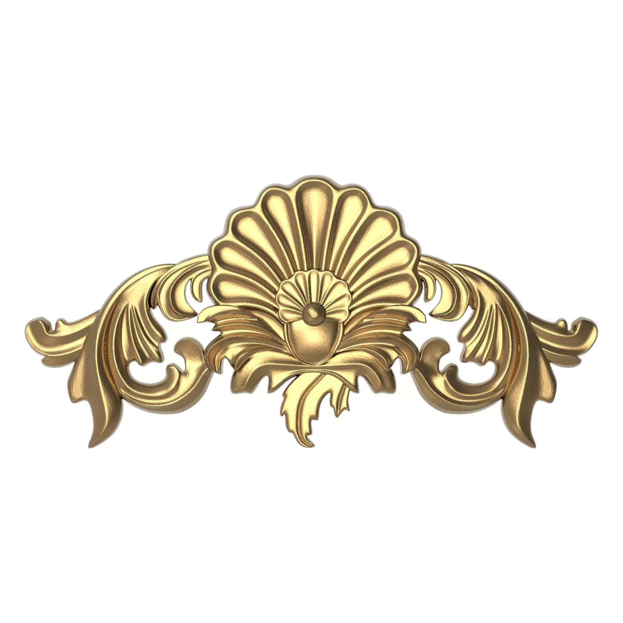 decorative pattern ready for 3D printing 3D model_0