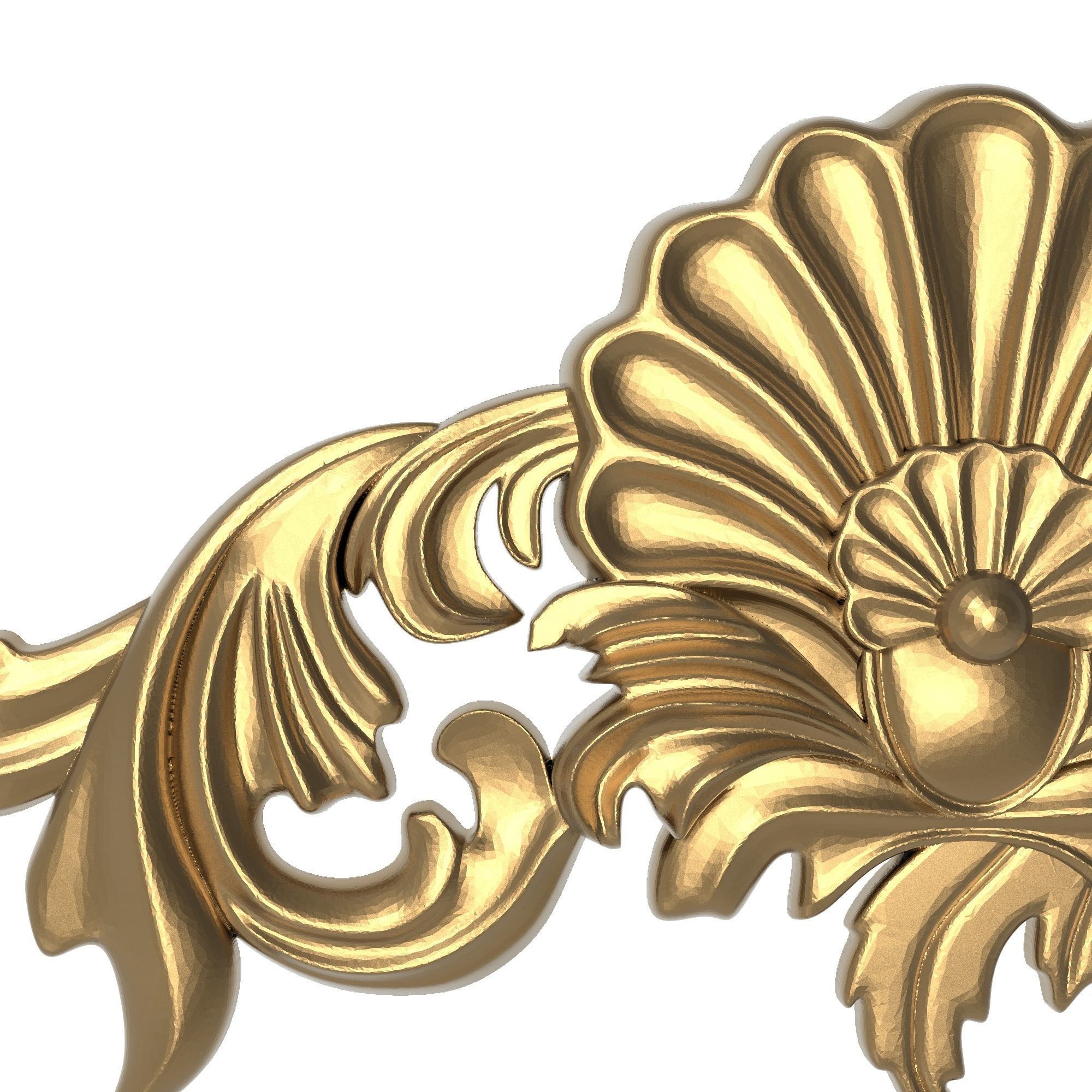 decorative pattern ready for 3D printing 3D model_1