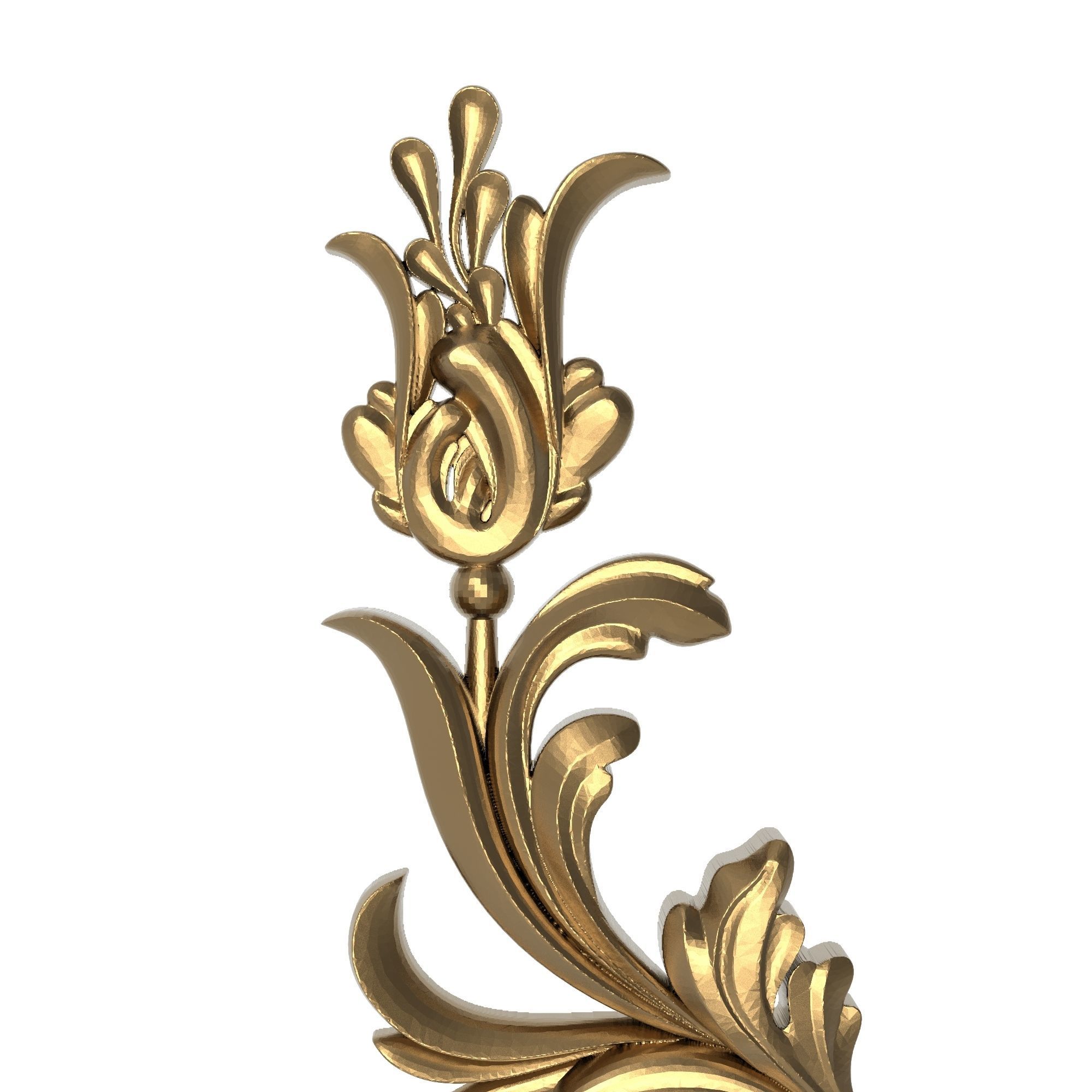 decorative pattern ready for 3D printing 3D print model_1