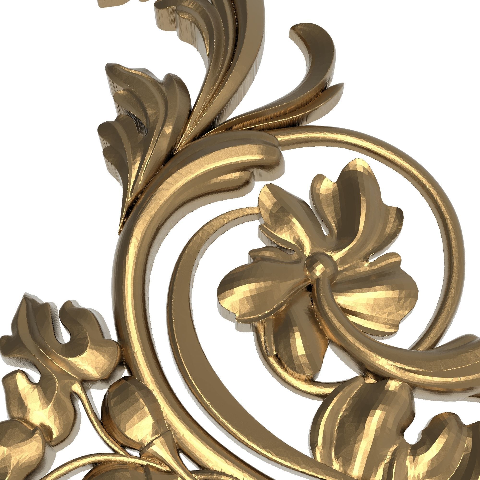 decorative pattern ready for 3D printing 3D print model_6