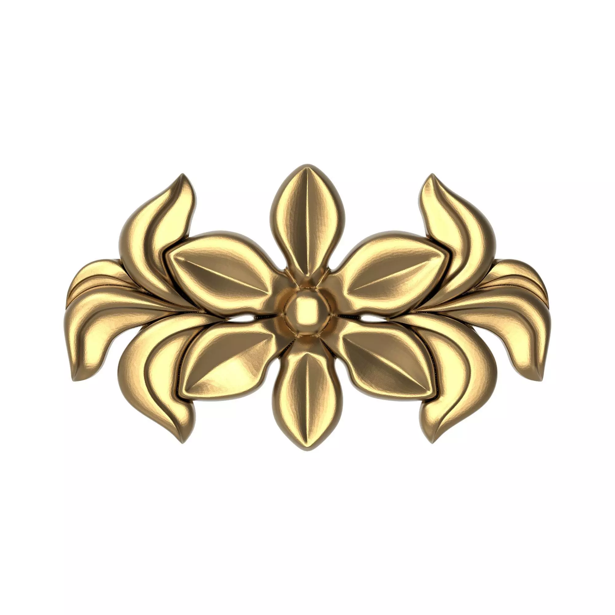 decorative pattern ready for 3D printing 3D model_0