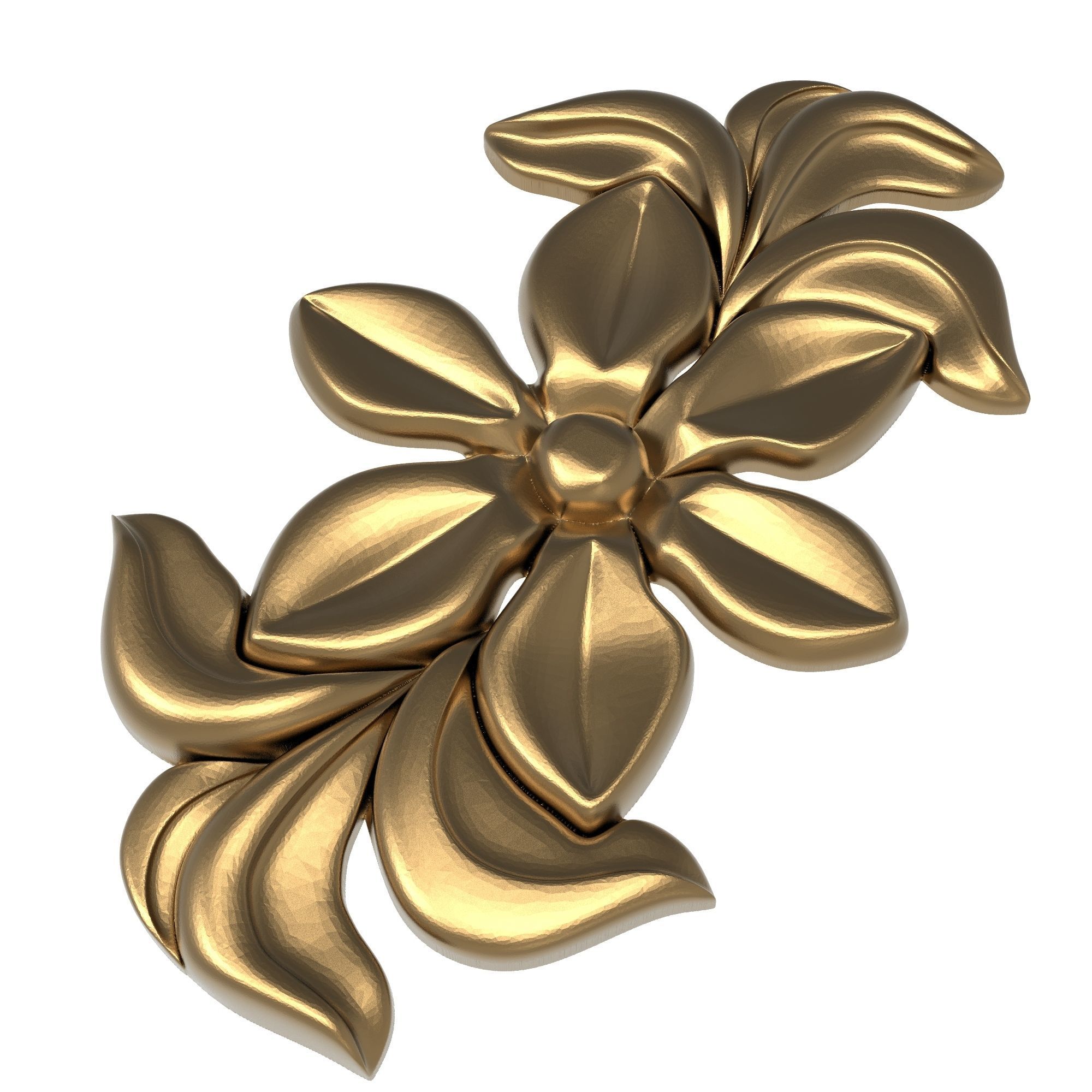 decorative pattern ready for 3D printing 3D model_5