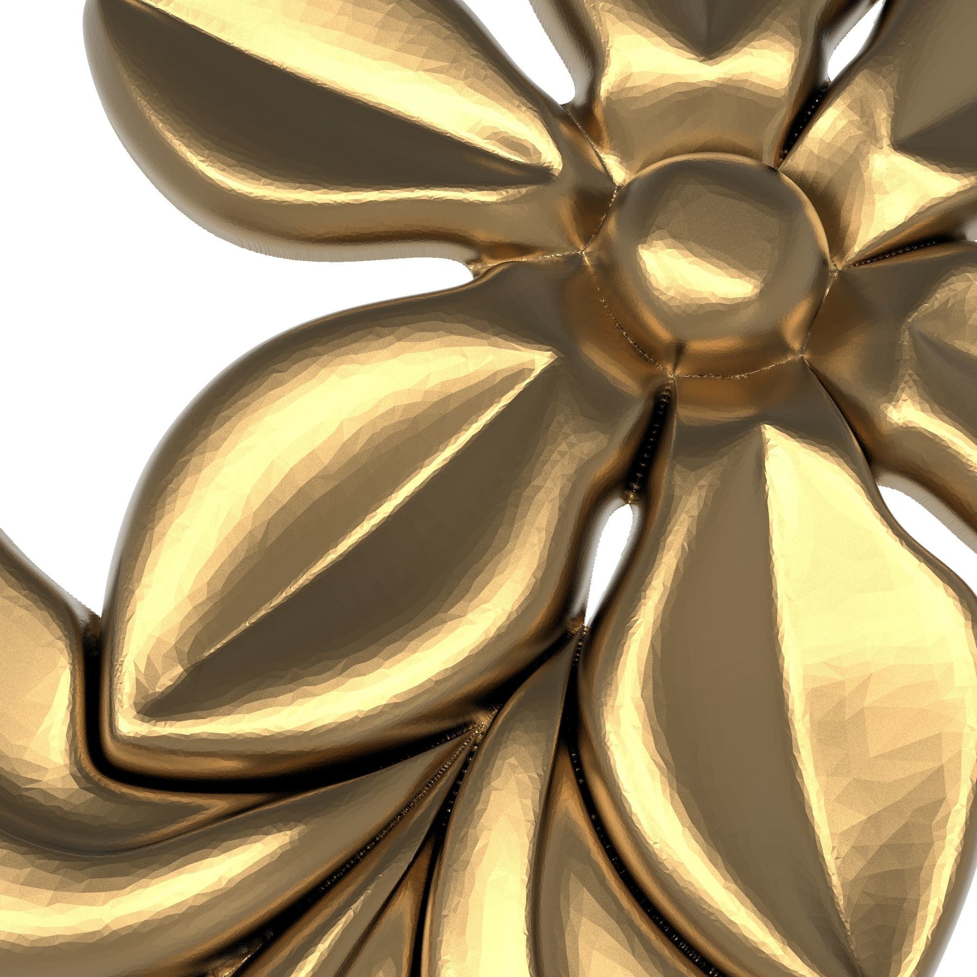 decorative pattern ready for 3D printing 3D model_4