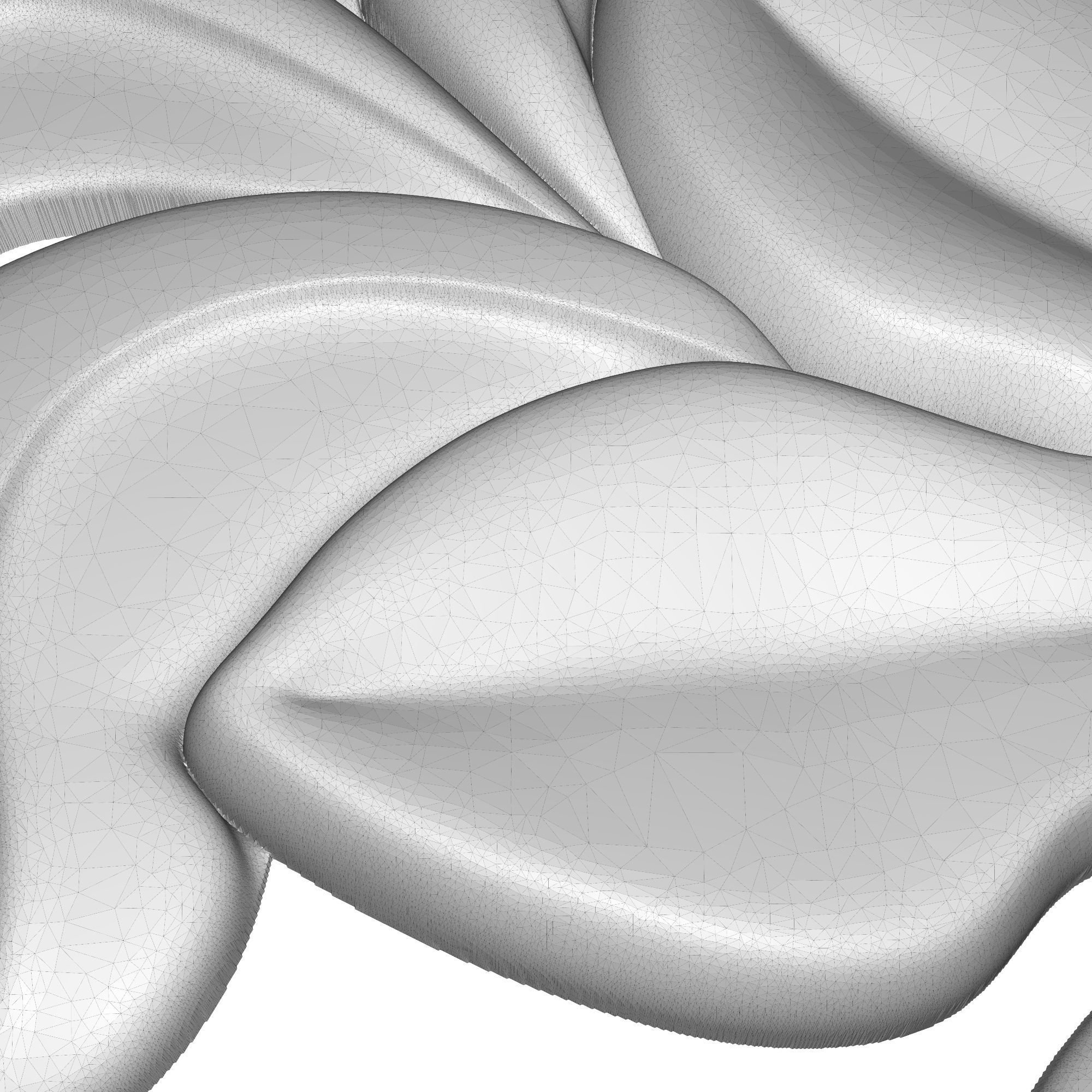 decorative pattern ready for 3D printing 3D model_7