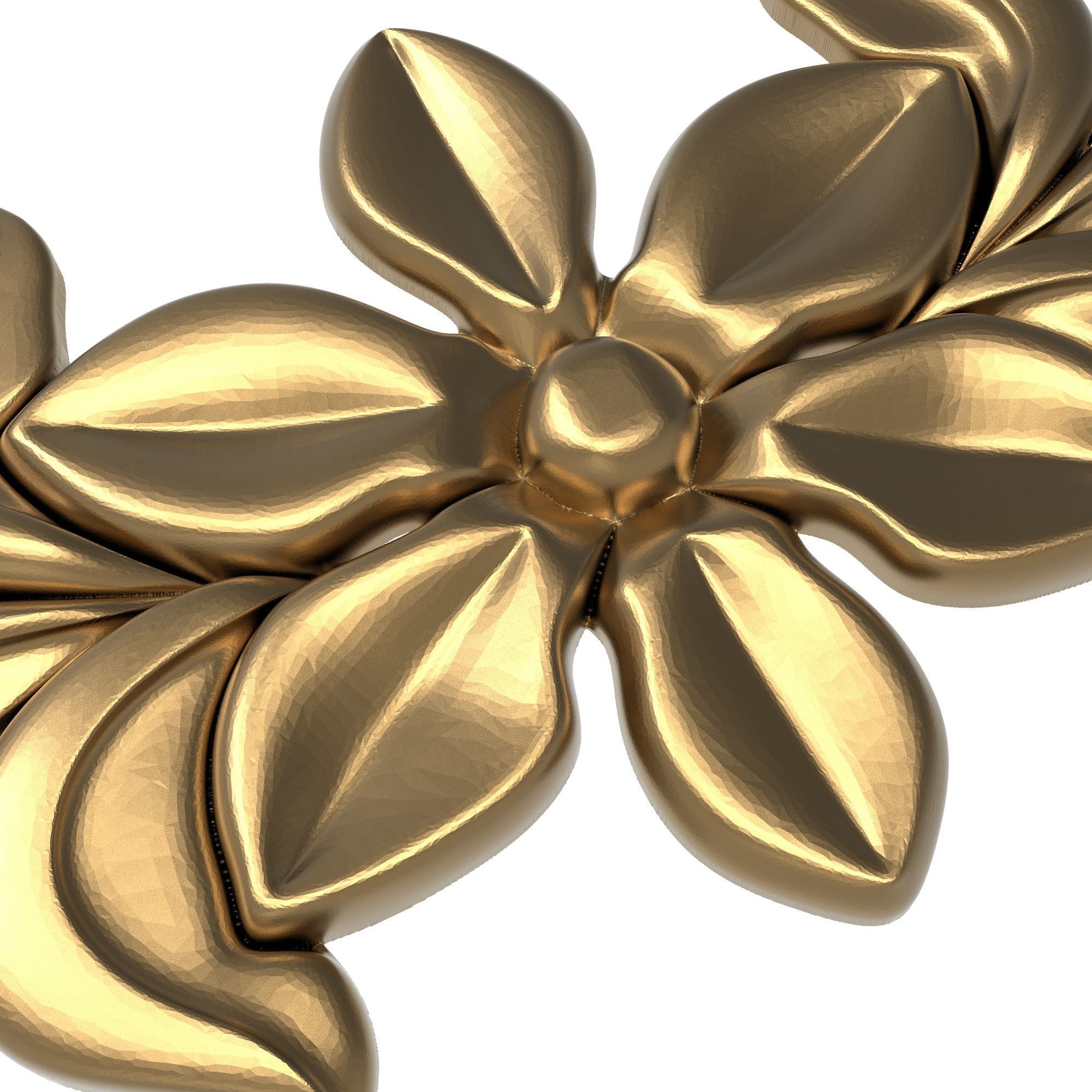 decorative pattern ready for 3D printing 3D model_1