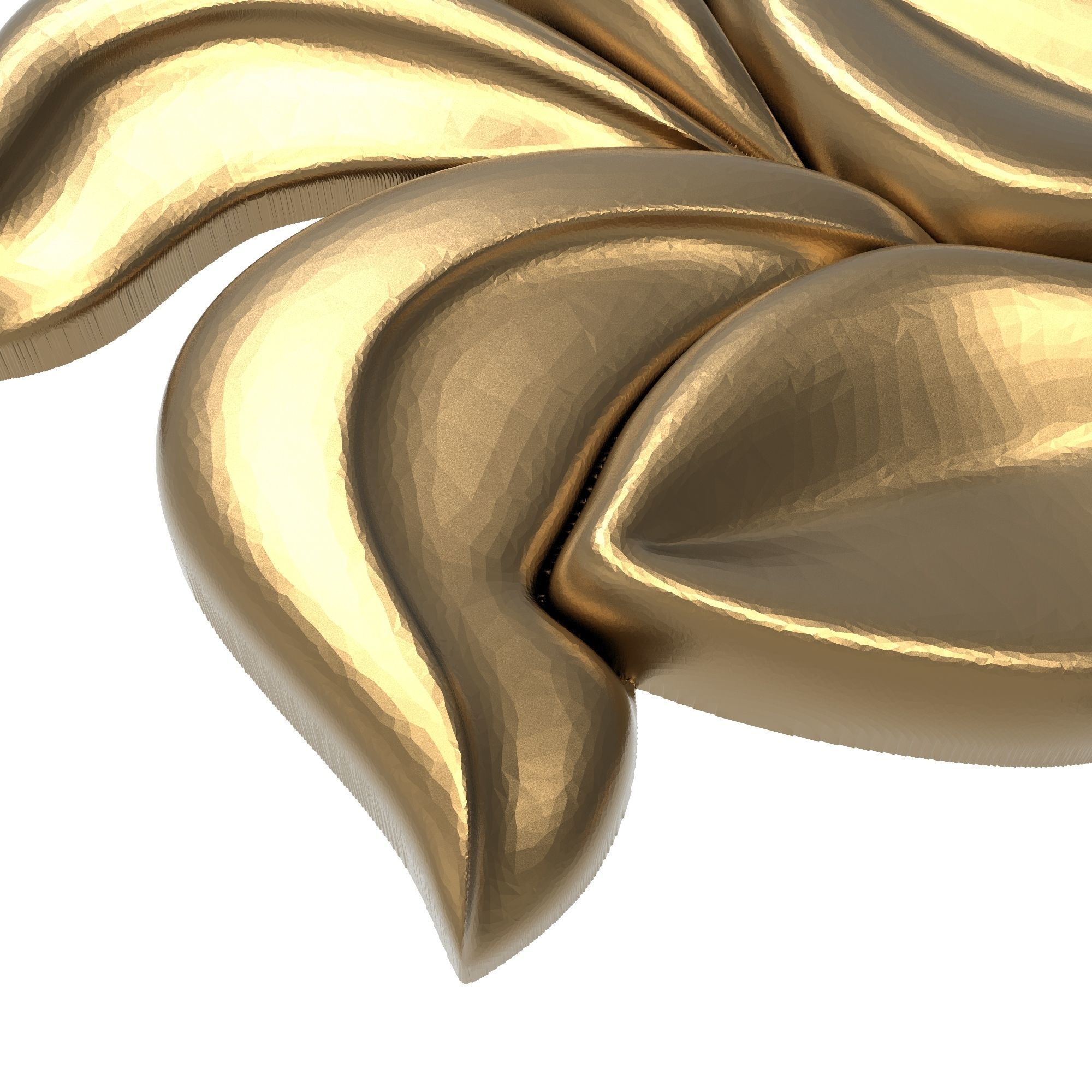 decorative pattern ready for 3D printing 3D model_3