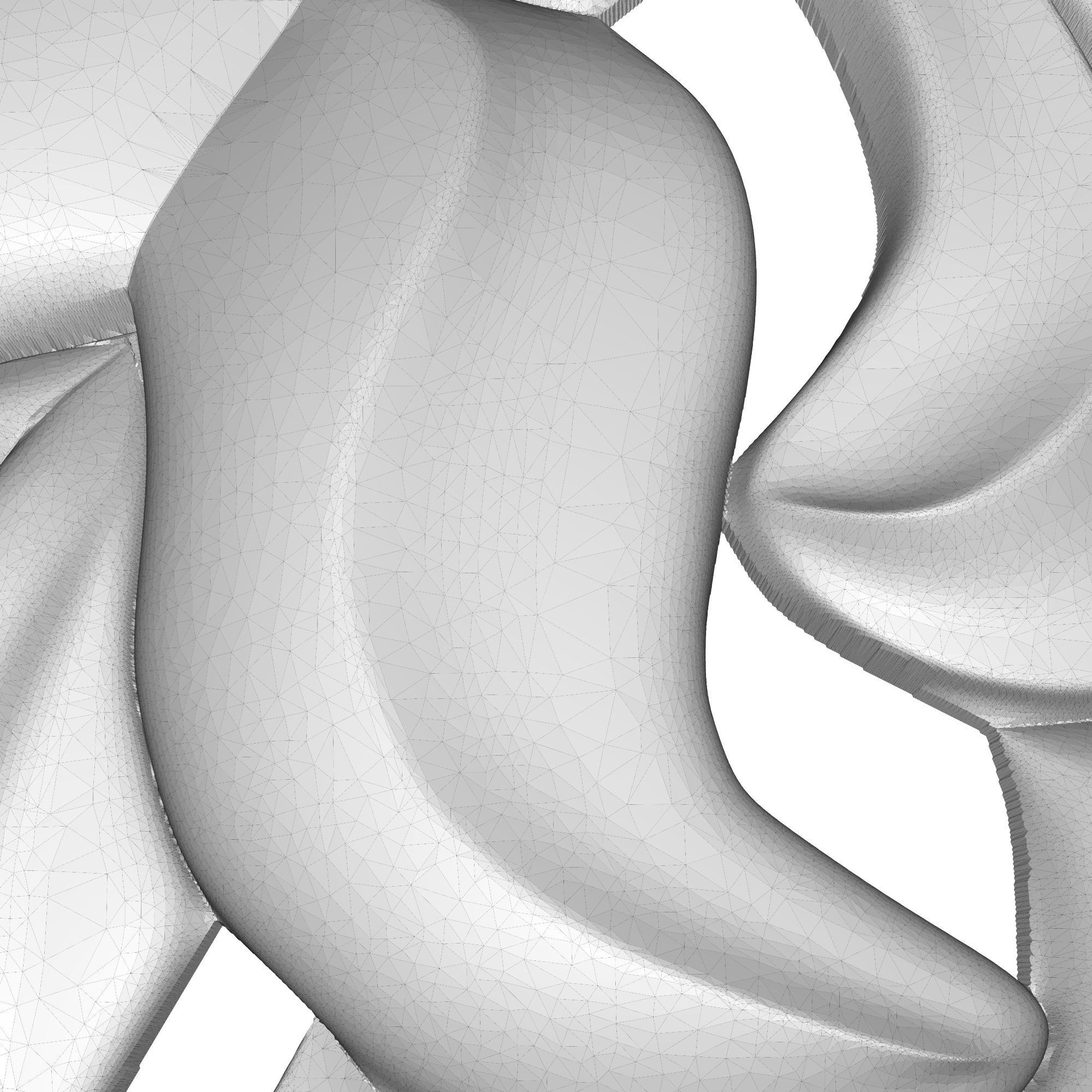 decorative pattern ready for 3D printing 3D model_7