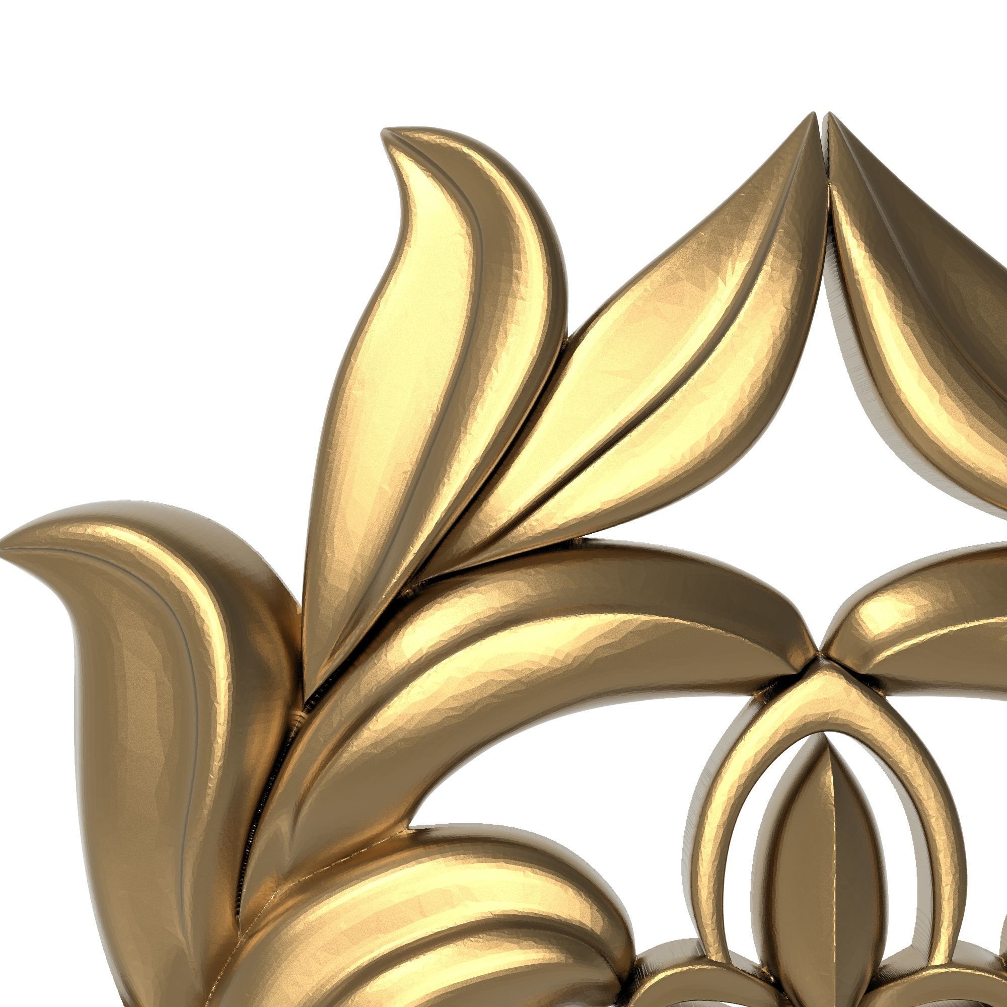 decorative pattern ready for 3D printing 3D model_1
