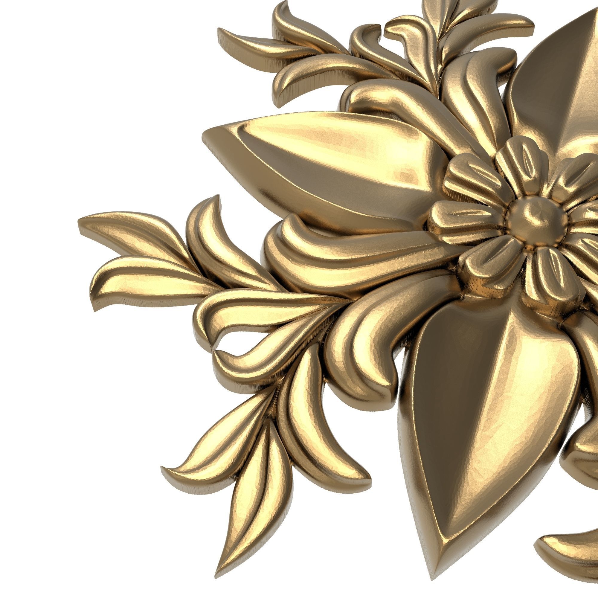 decorative pattern ready for 3D printing 3D model_5