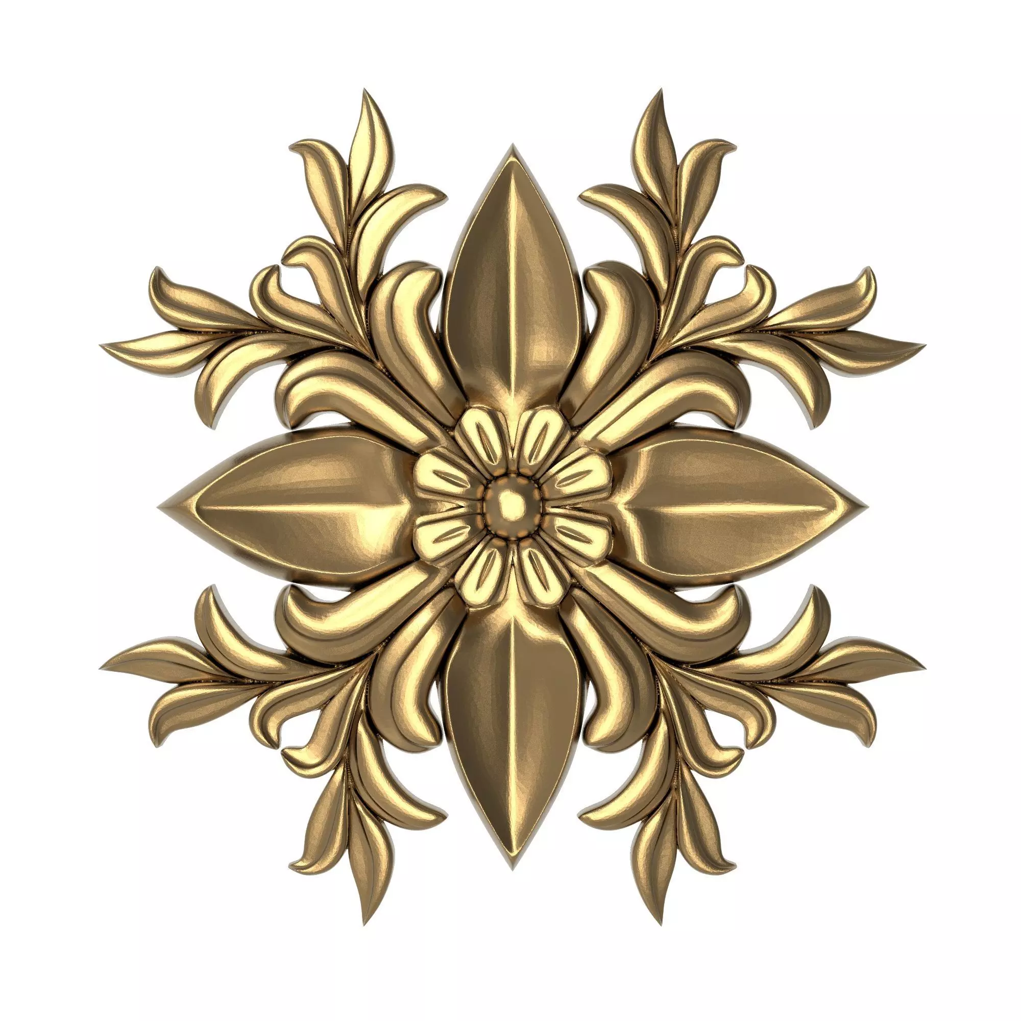 decorative pattern ready for 3D printing 3D model_0