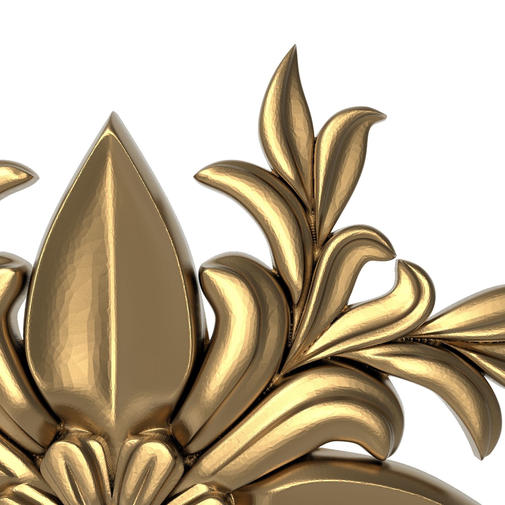 decorative pattern ready for 3D printing 3D model_2