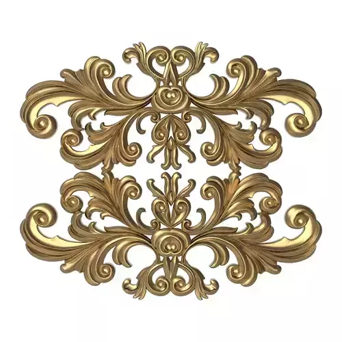  decorative pattern ready for 3D printing