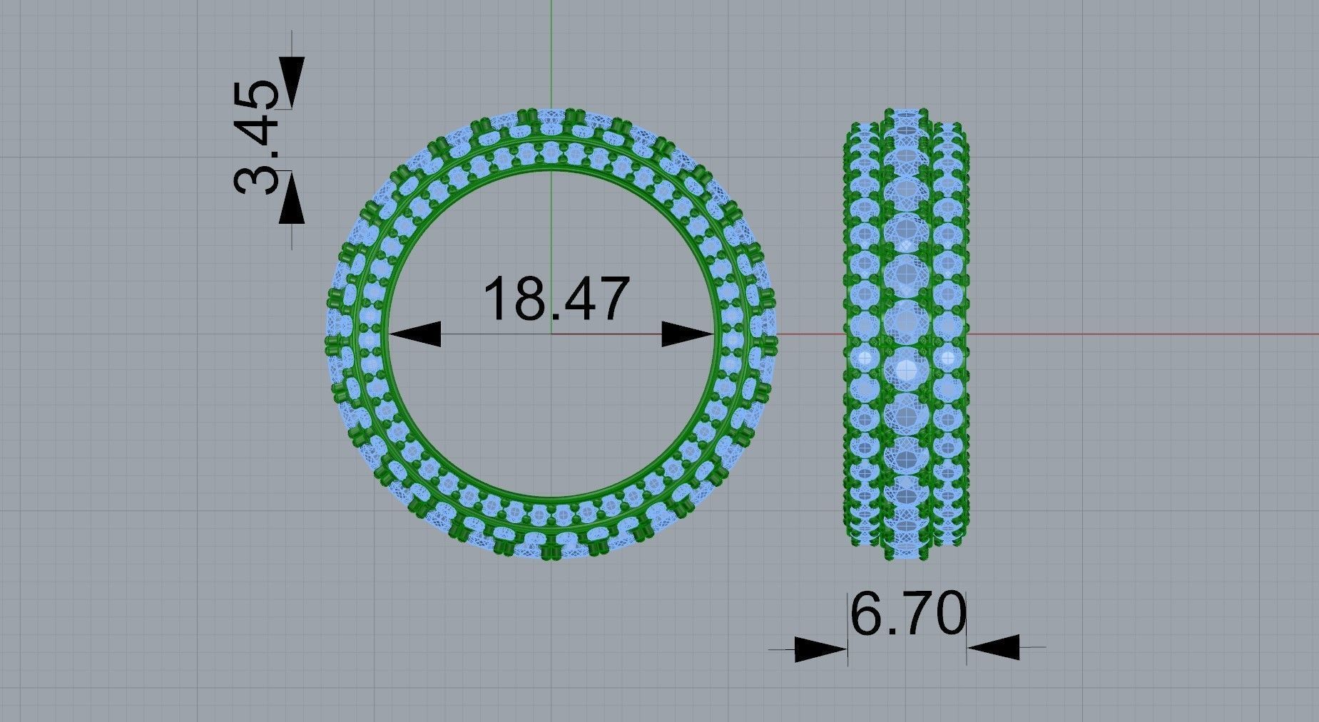 Gold N866 3D print model_4