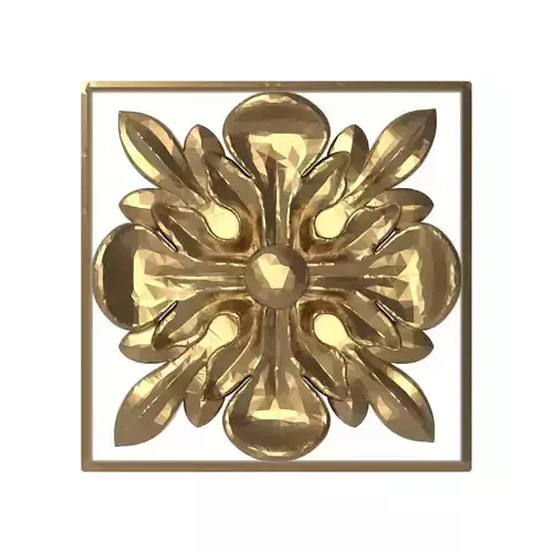  decorative pattern ready for 3D printing