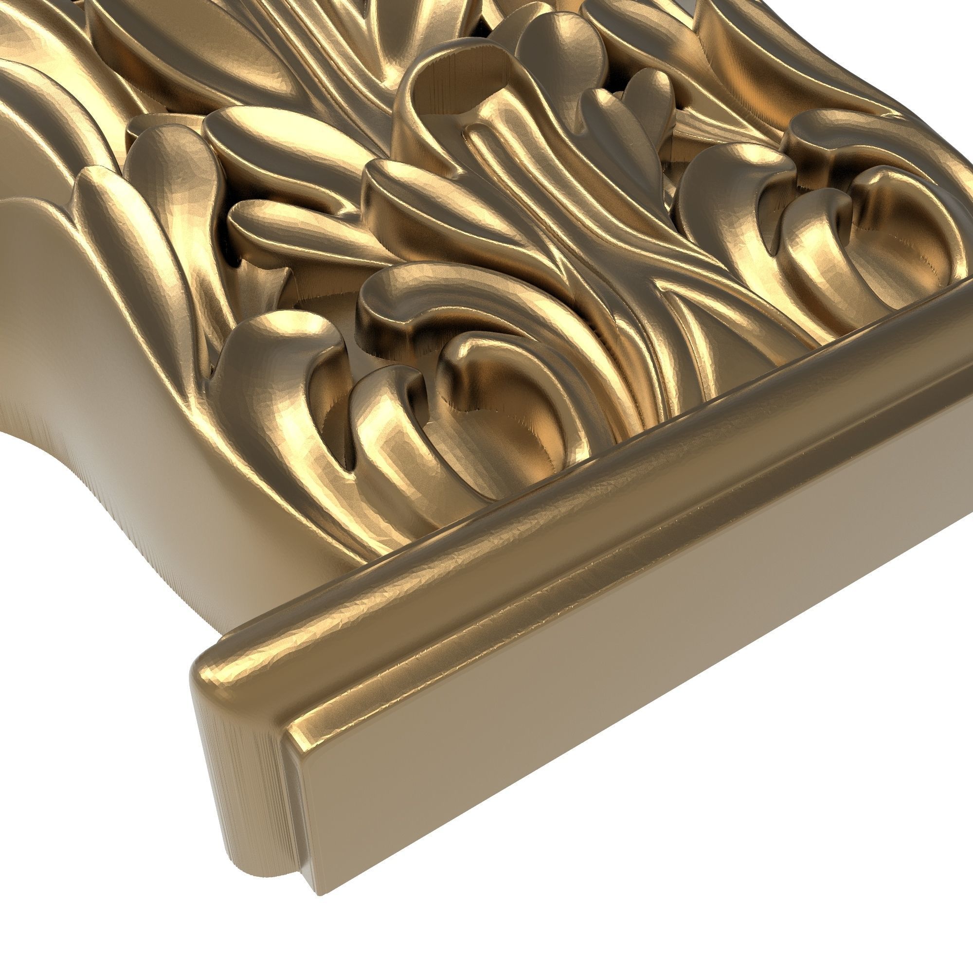 decorative pattern ready for 3D printing 3D model_2