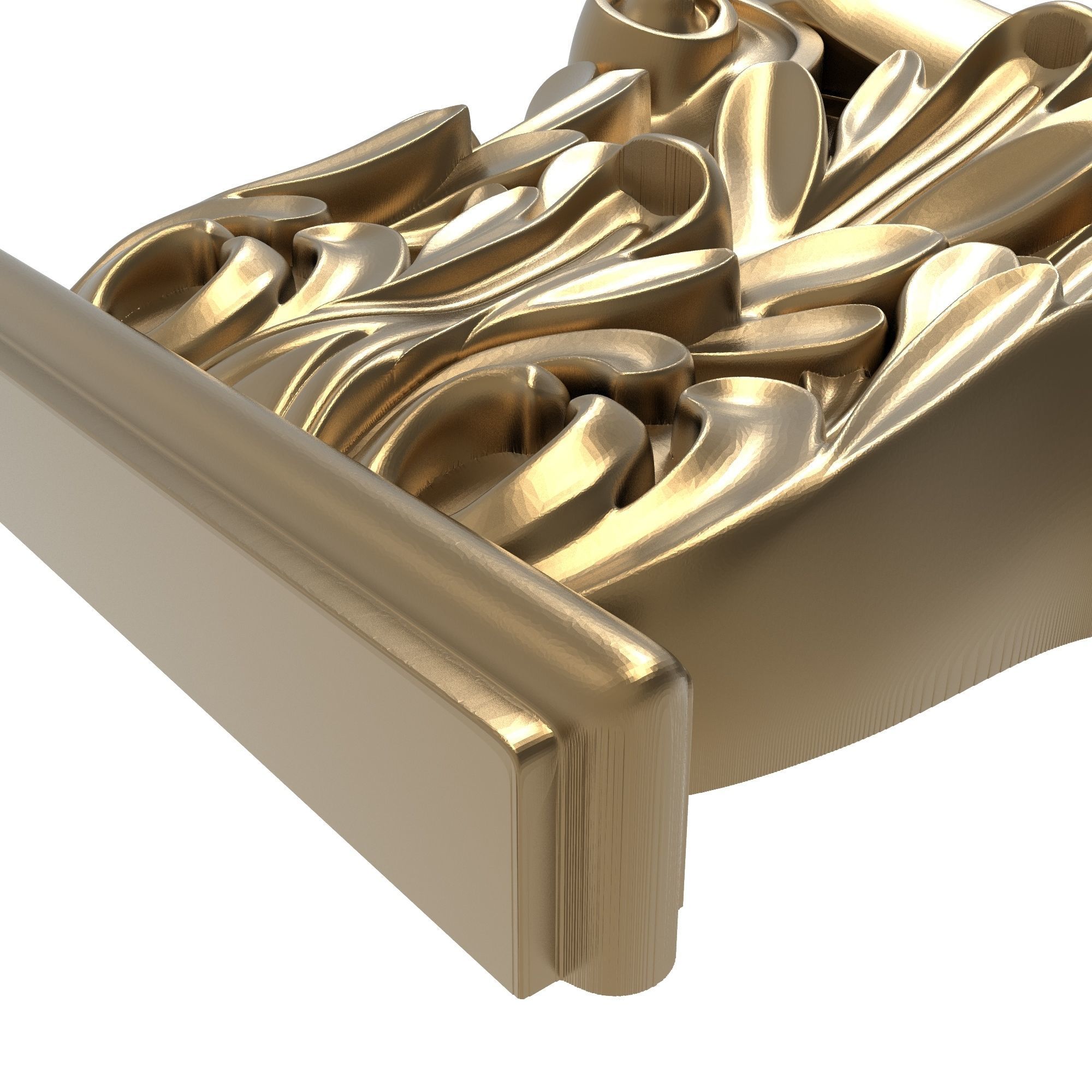 decorative pattern ready for 3D printing 3D model_3