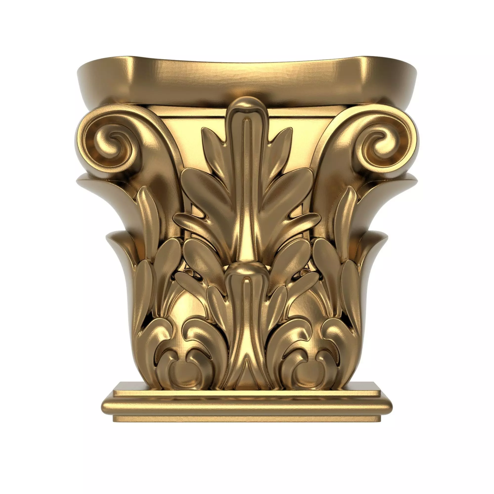 decorative pattern ready for 3D printing 3D model_0