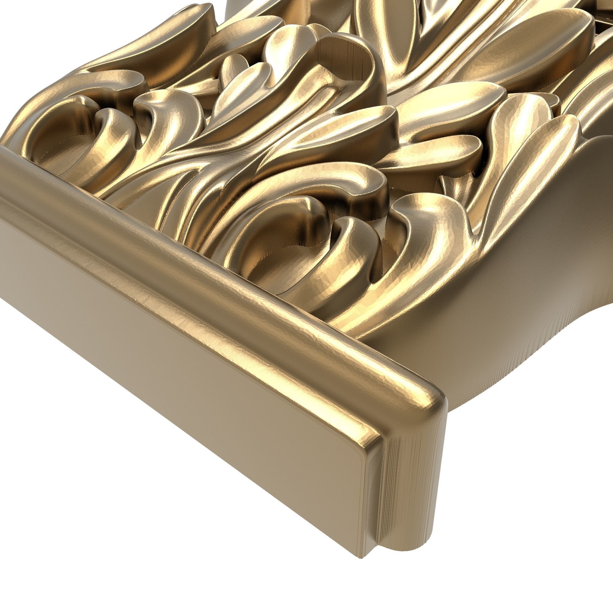 decorative pattern ready for 3D printing 3D model_5