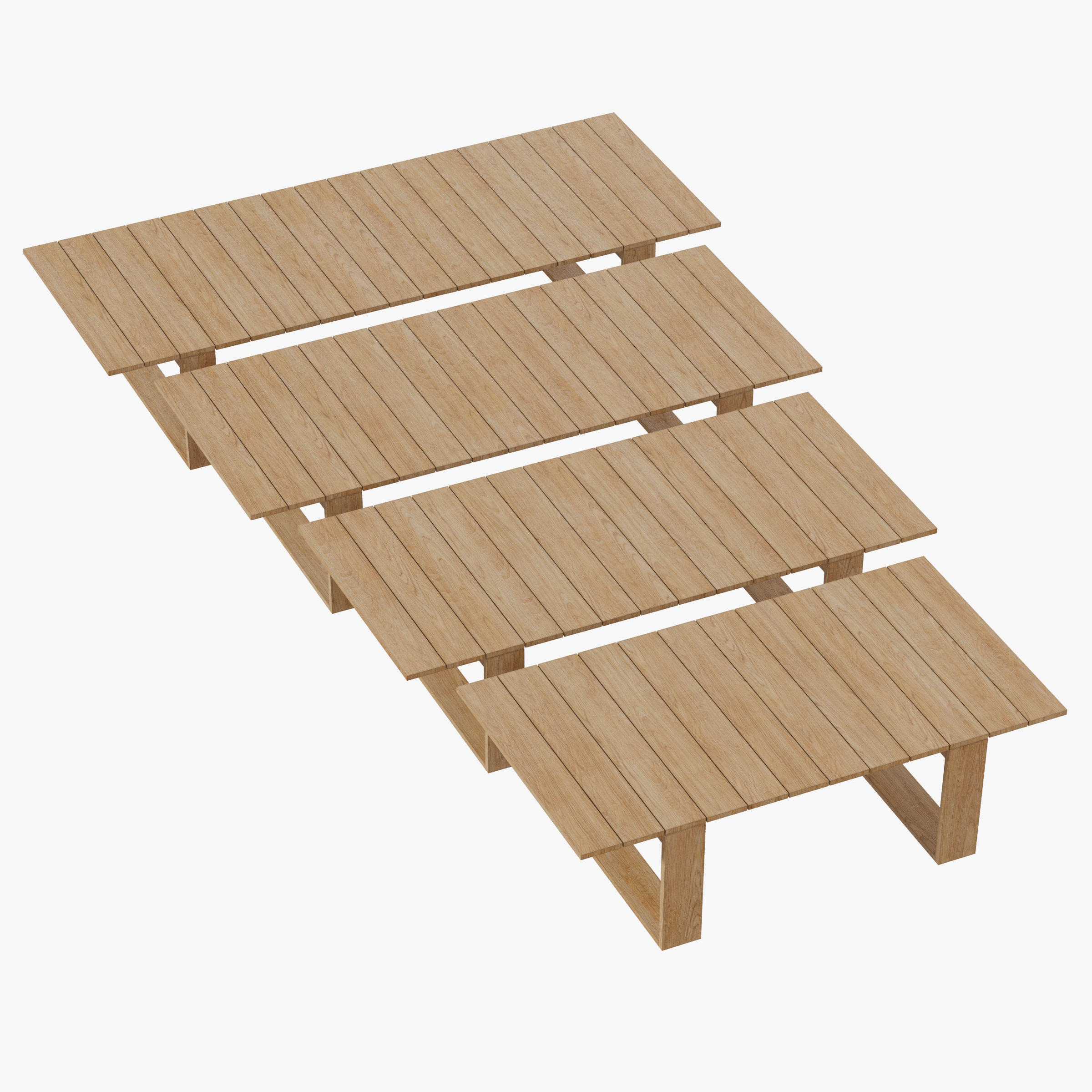 RH BAHIA DINING TABLE 3D model_4