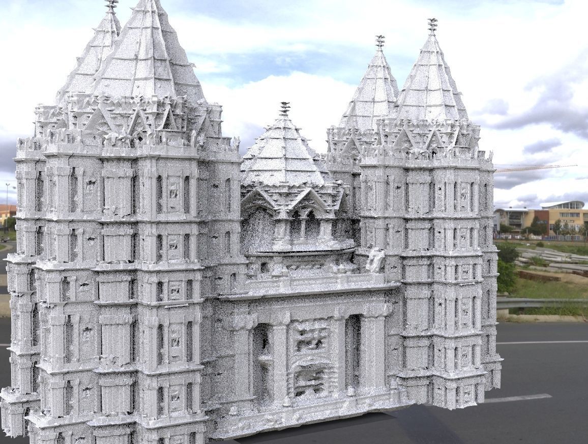 Dracula Castle Collection Kit bash 3D model 3D model_13