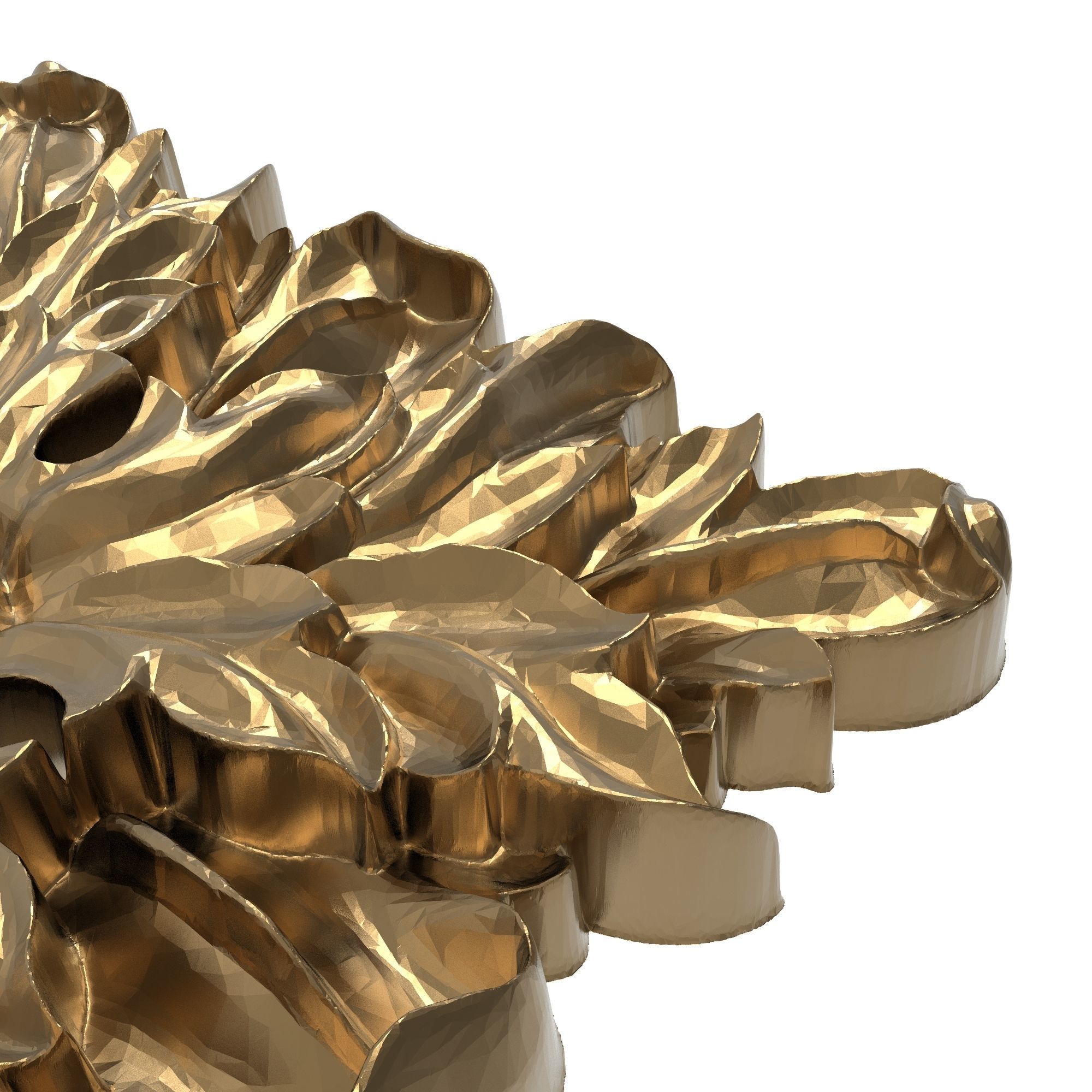 decorative pattern ready for 3D printing 3D model_2