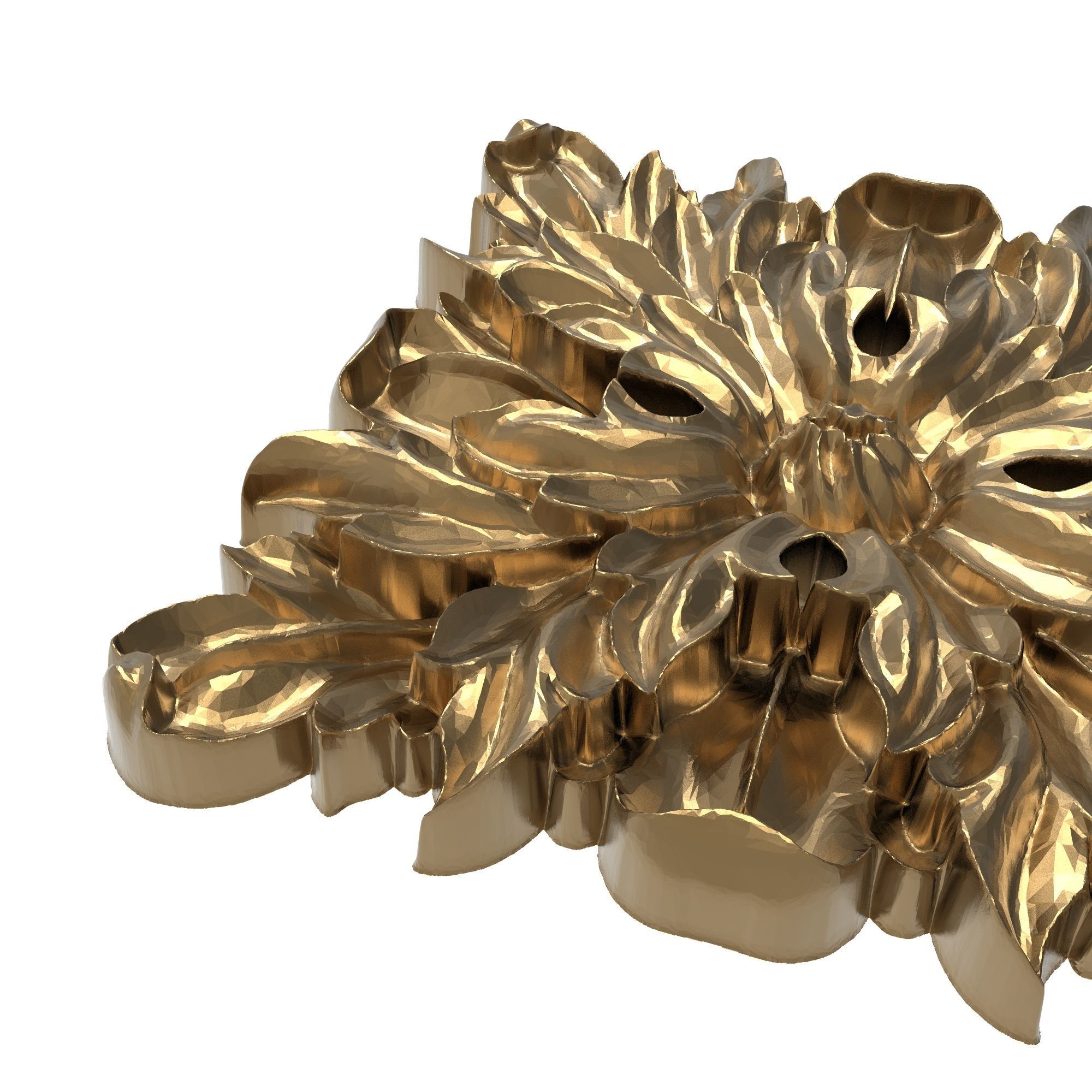 decorative pattern ready for 3D printing 3D model_1