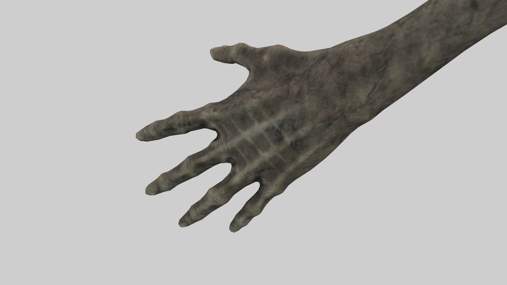 PBR Rigged Mummies With 2 Sets Of Clothing Low-poly 3D model_16