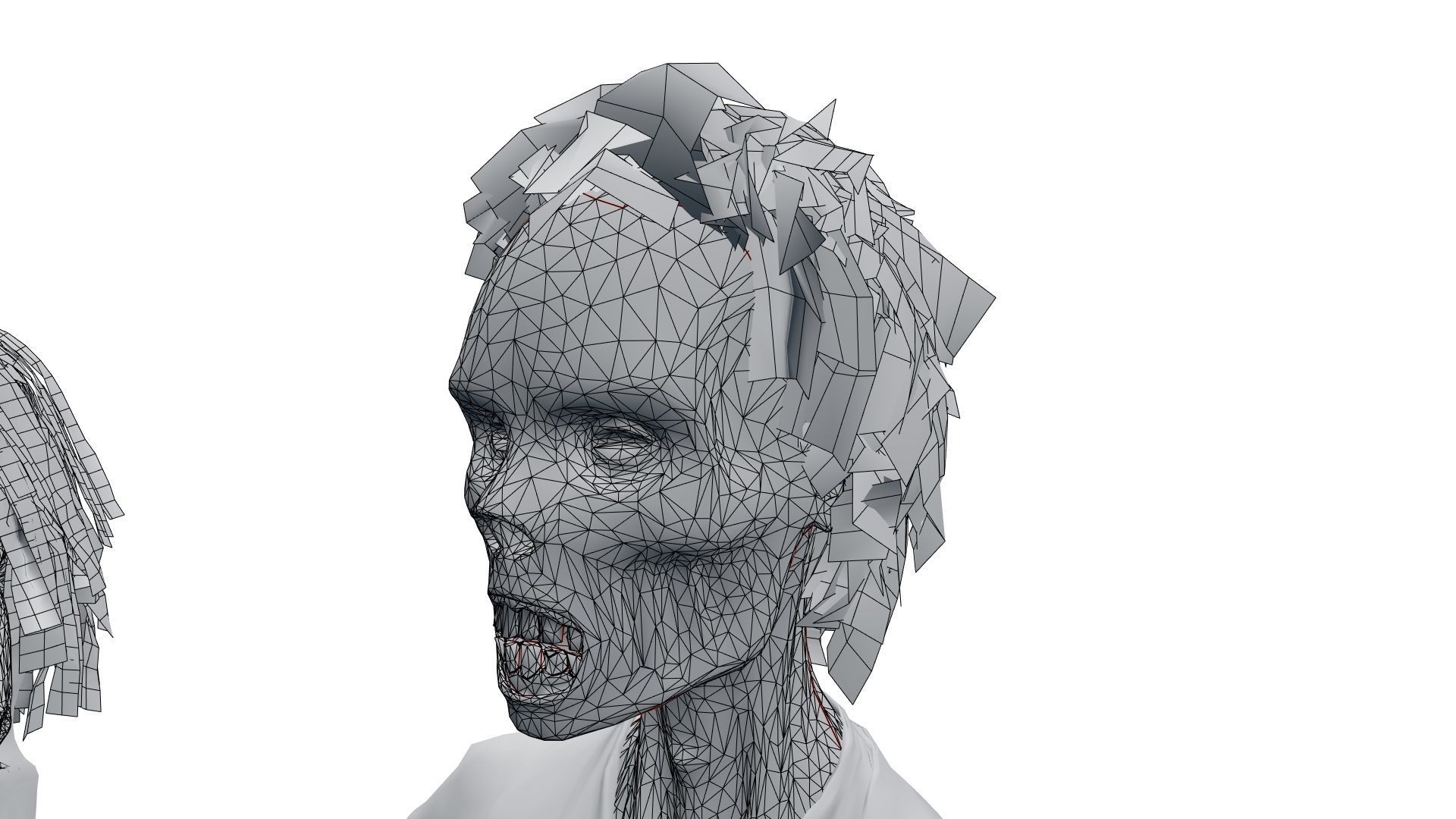 PBR Rigged Mummies With 2 Sets Of Clothing Low-poly 3D model_37