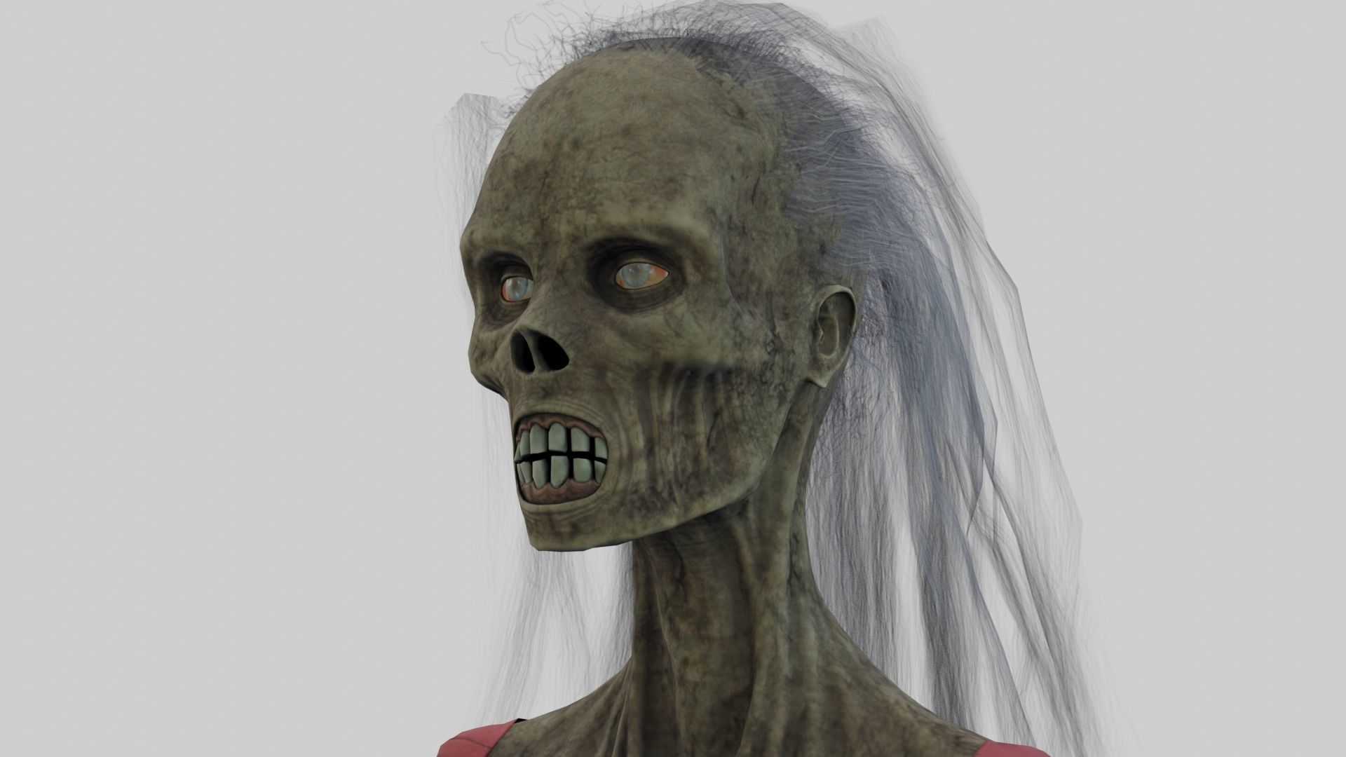 PBR Rigged Mummies With 2 Sets Of Clothing Low-poly 3D model_5