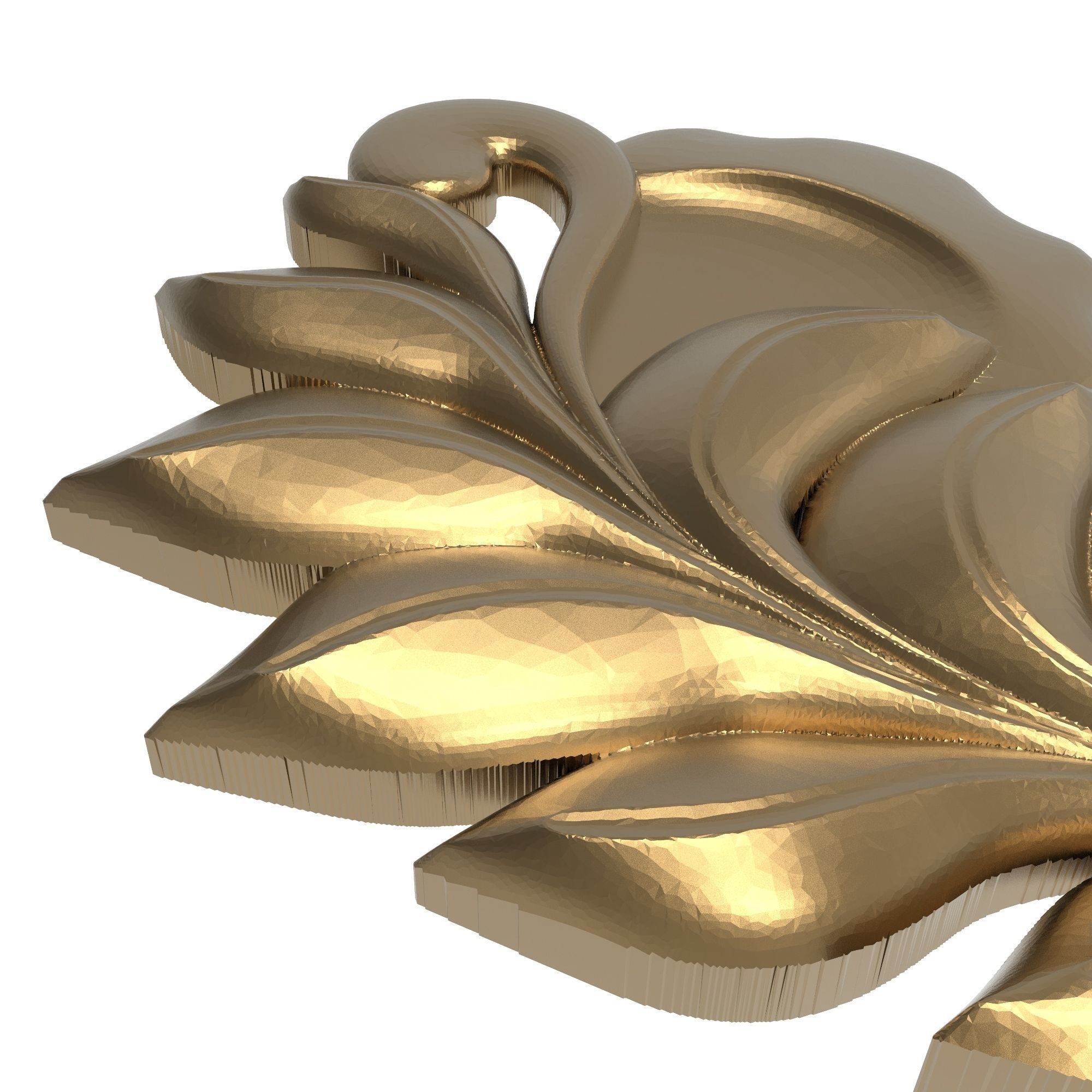 decorative pattern ready for 3D printing 3D model_7