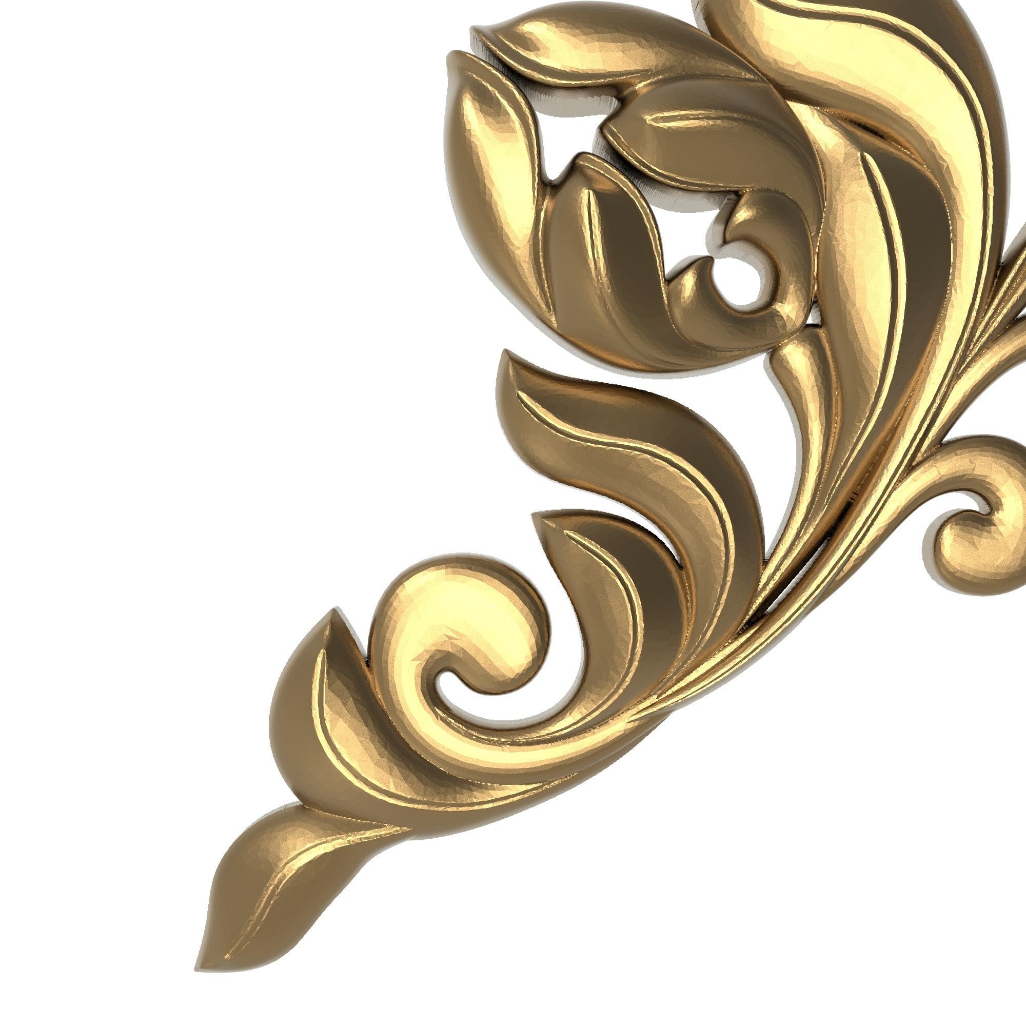 decorative pattern ready for 3D printing 3D model_1
