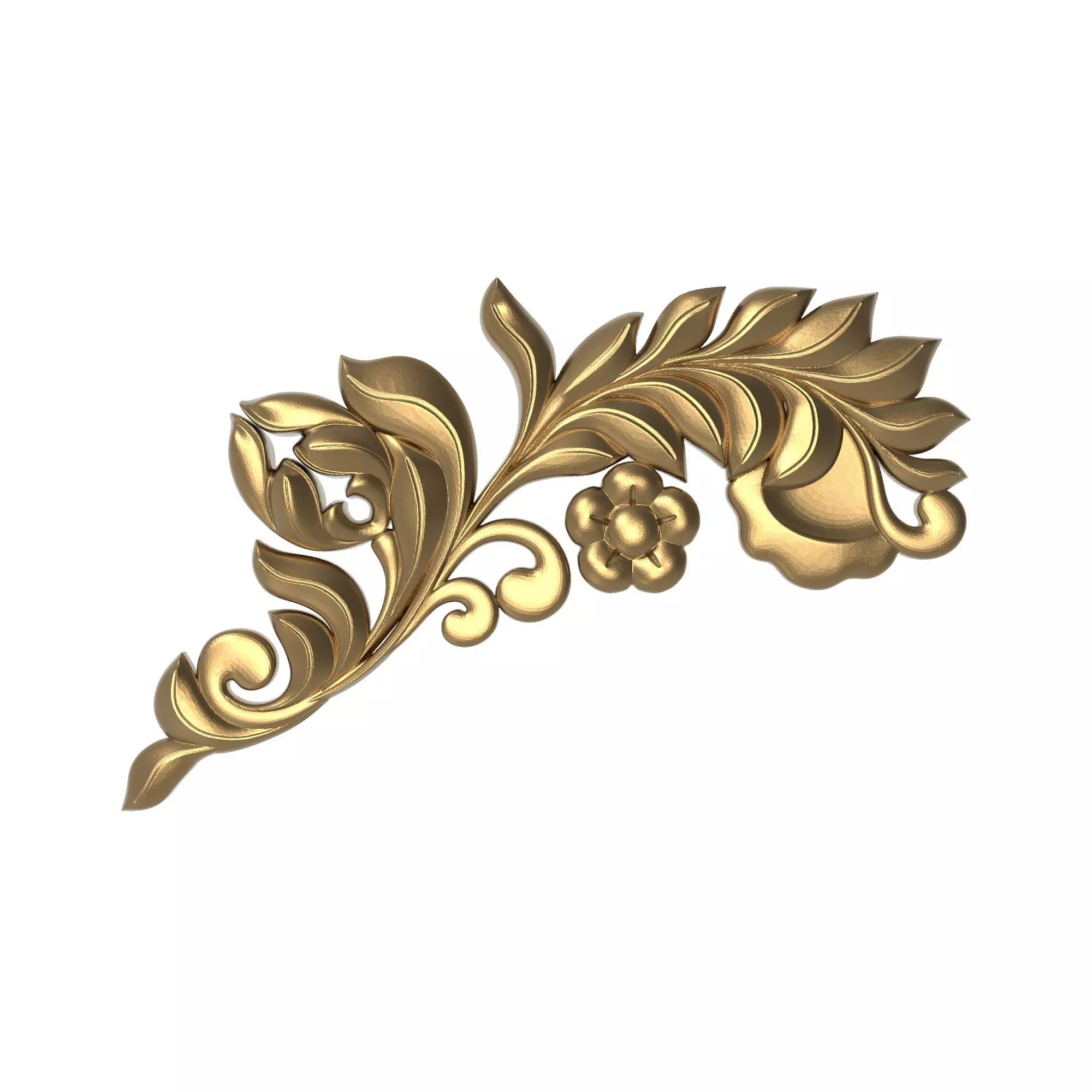 decorative pattern ready for 3D printing 3D model_0