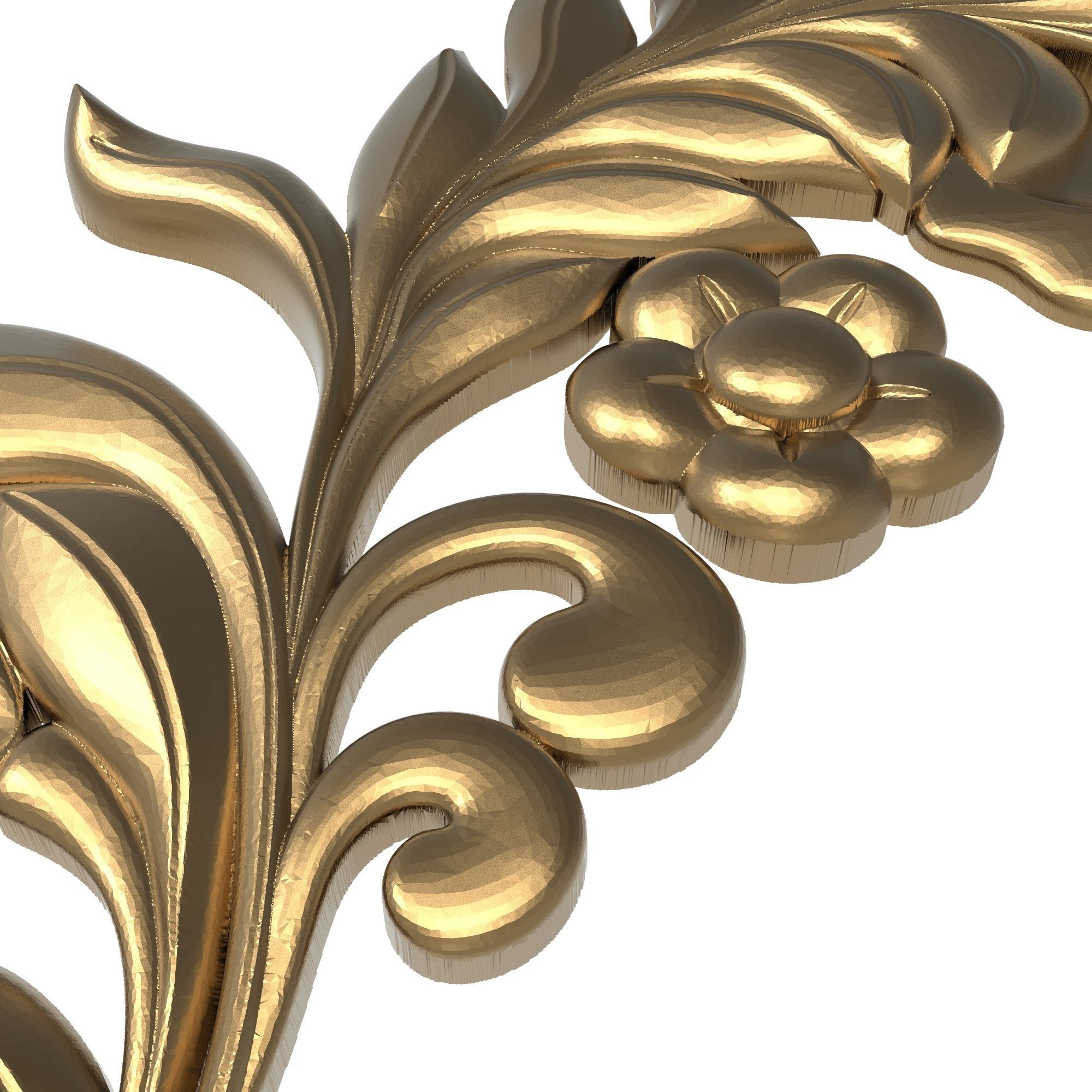 decorative pattern ready for 3D printing 3D model_8