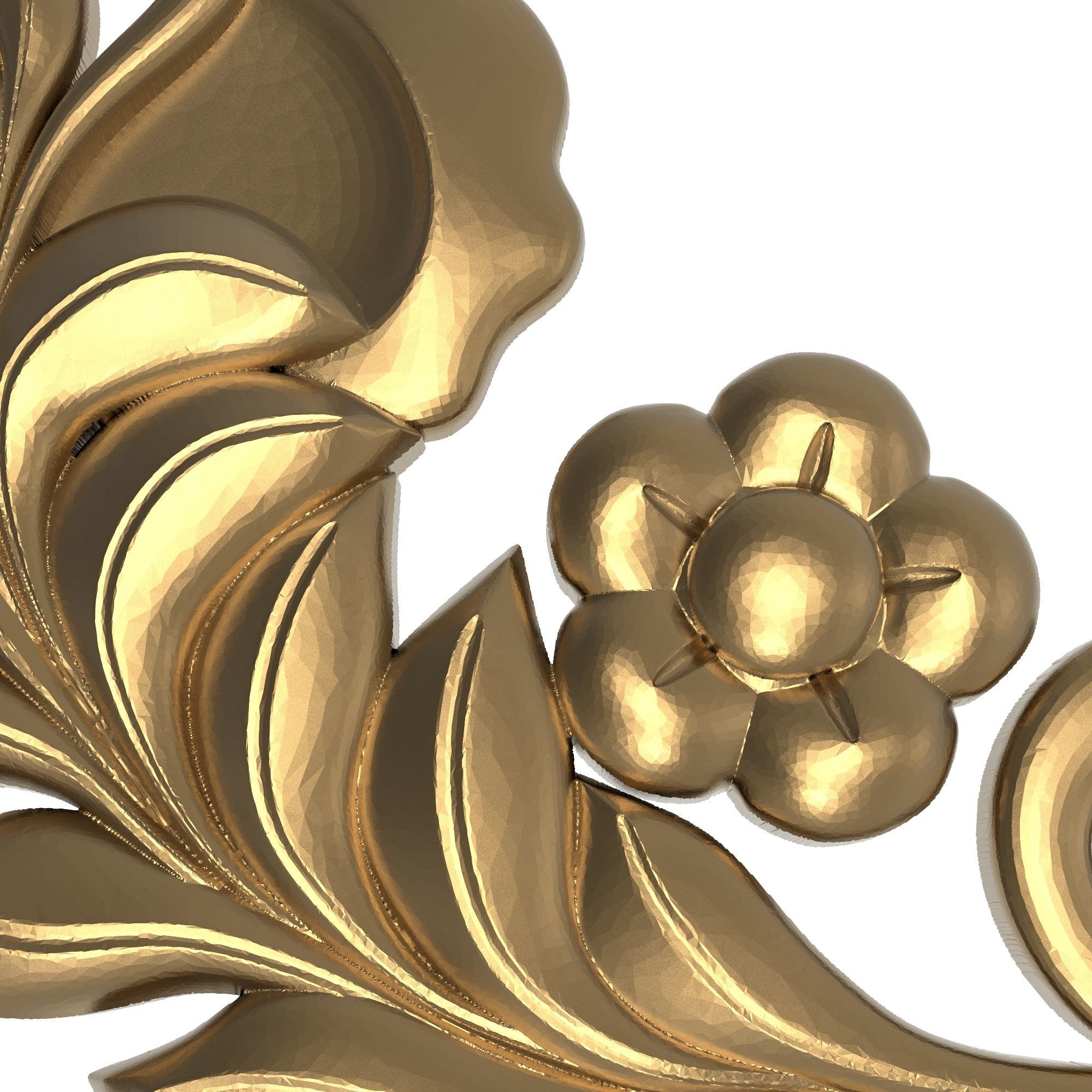 decorative pattern ready for 3D printing 3D model_6