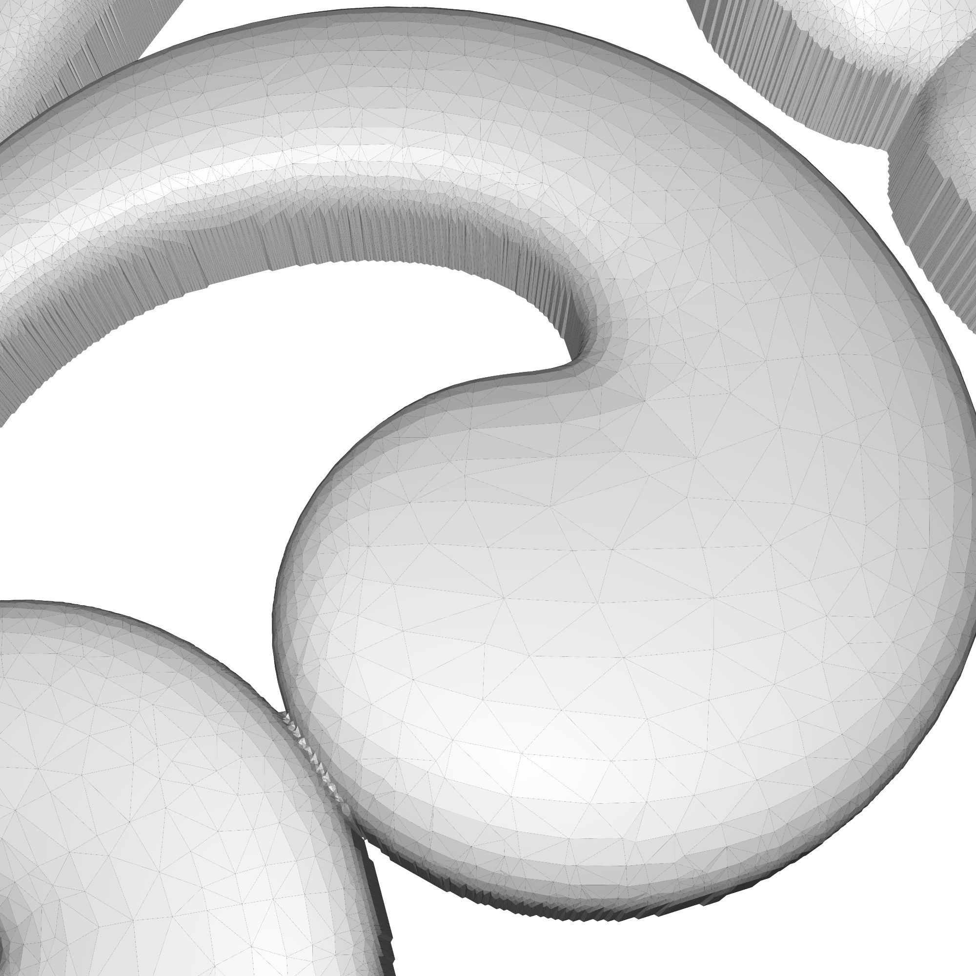 decorative pattern ready for 3D printing 3D model_11