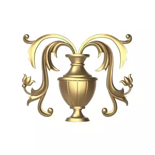  decorative pattern ready for 3D printing