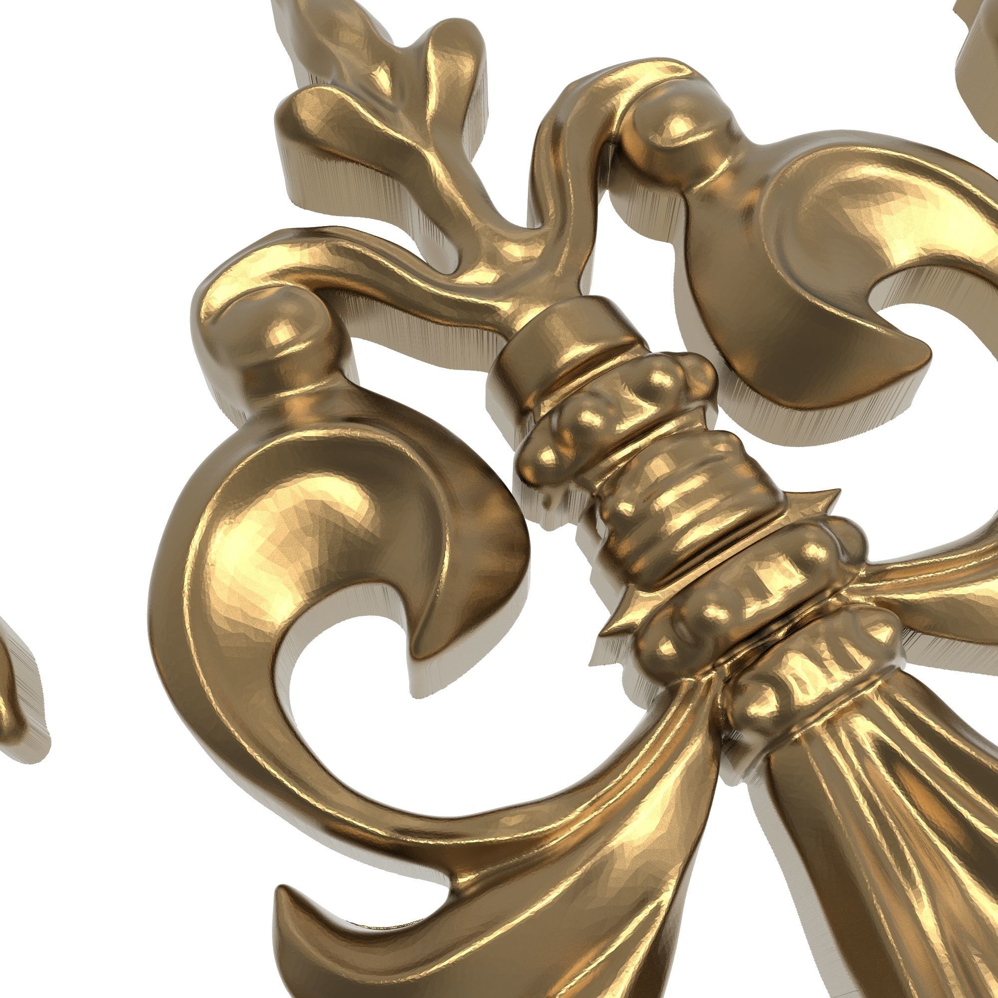 decorative pattern ready for 3D printing 3D model_5