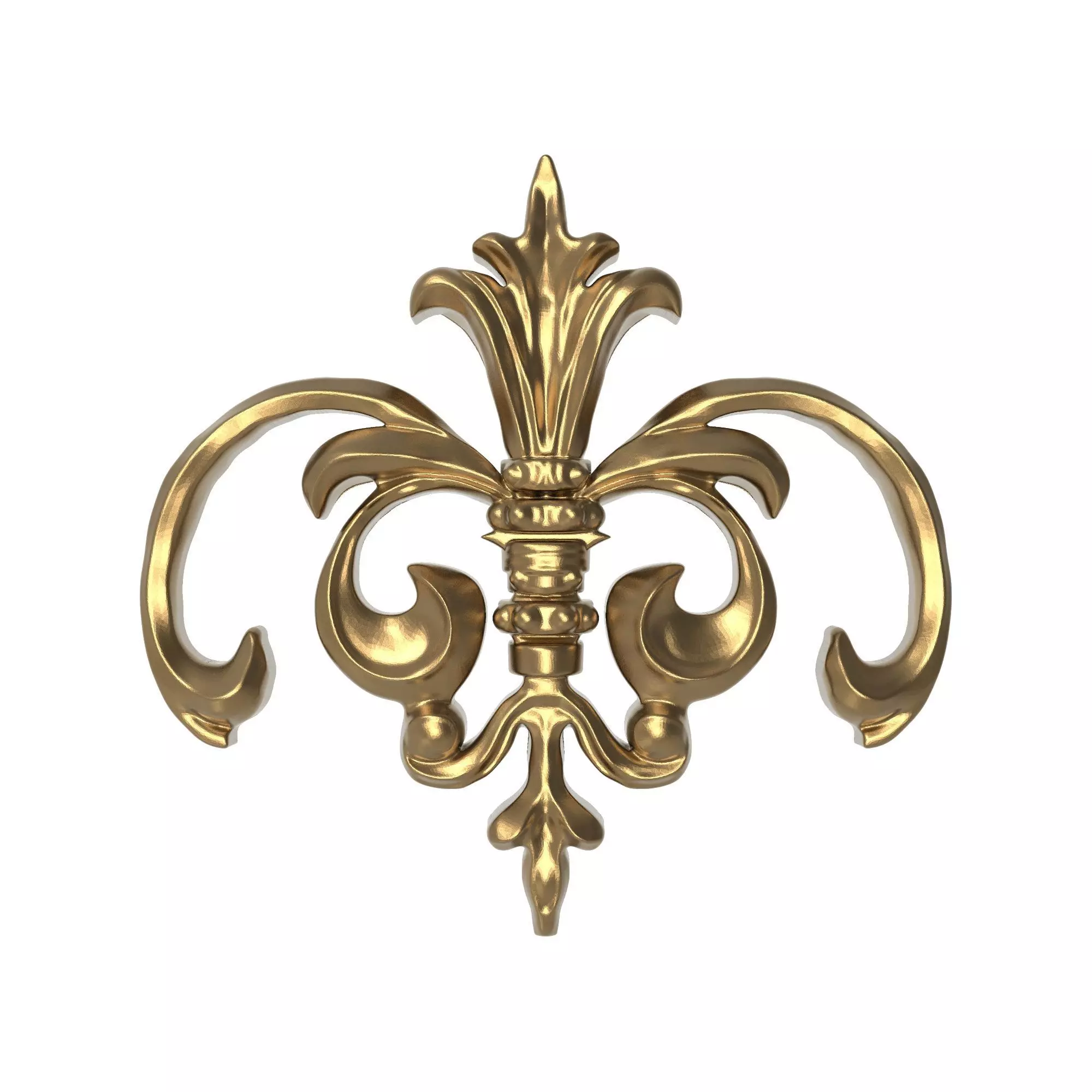 decorative pattern ready for 3D printing 3D model_0