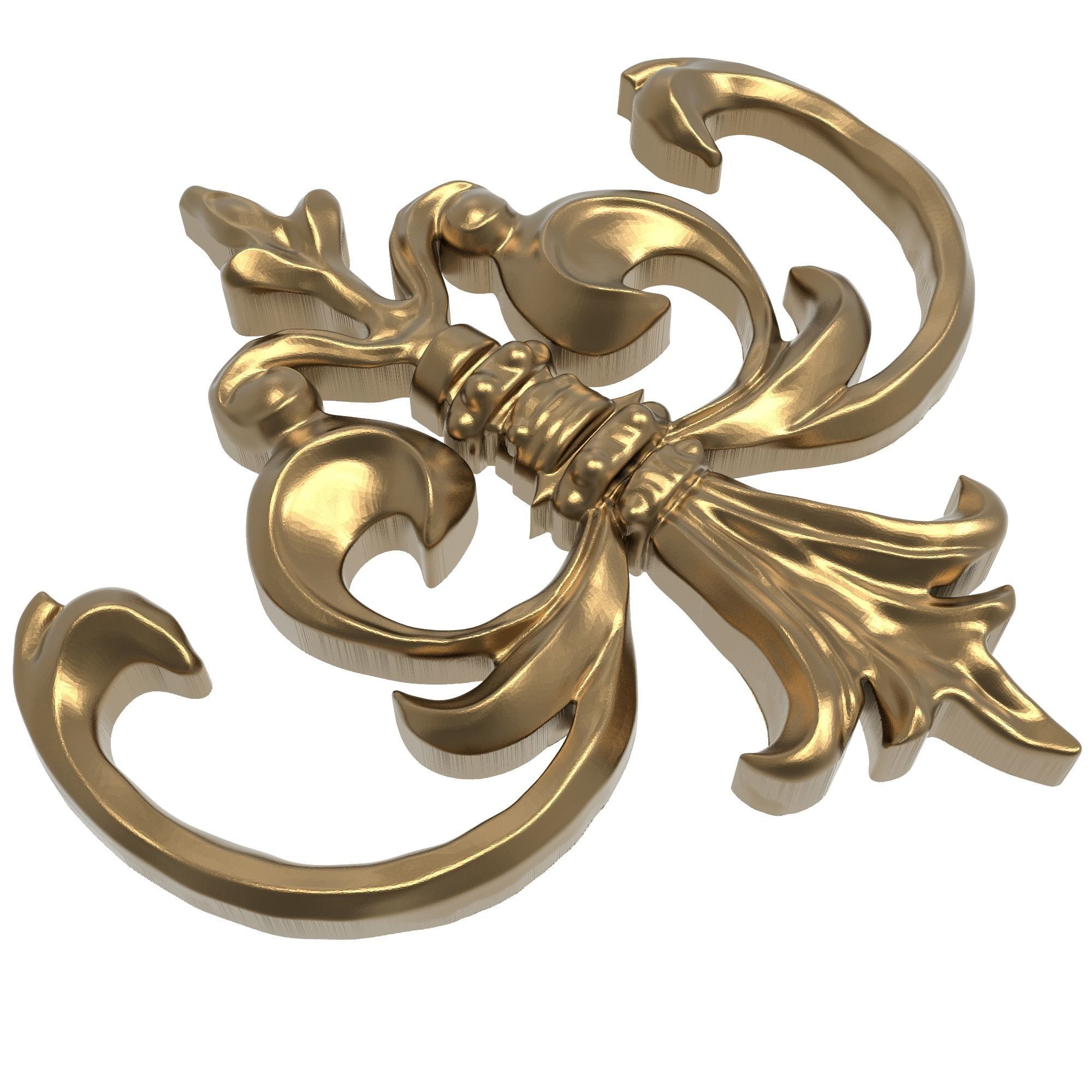 decorative pattern ready for 3D printing 3D model_6