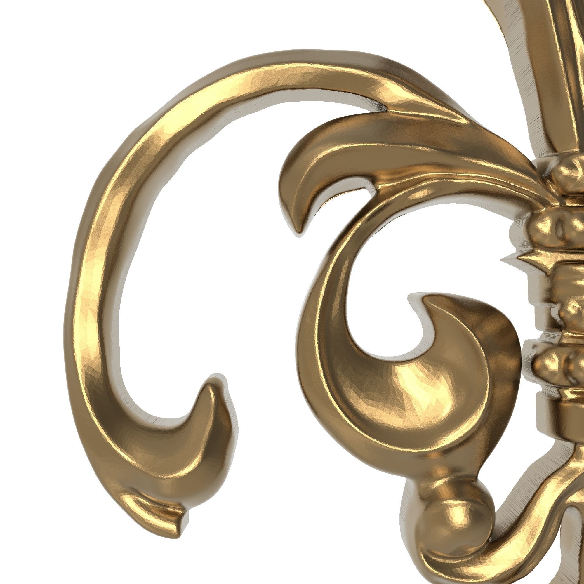 decorative pattern ready for 3D printing 3D model_2