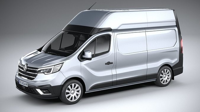 Renault Trafic Van L2H3 2021 3D model
