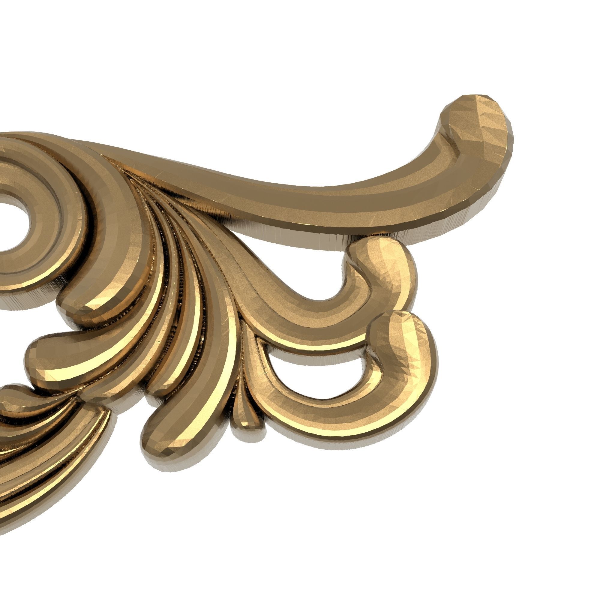 decorative pattern ready for 3D printing 3D model_6